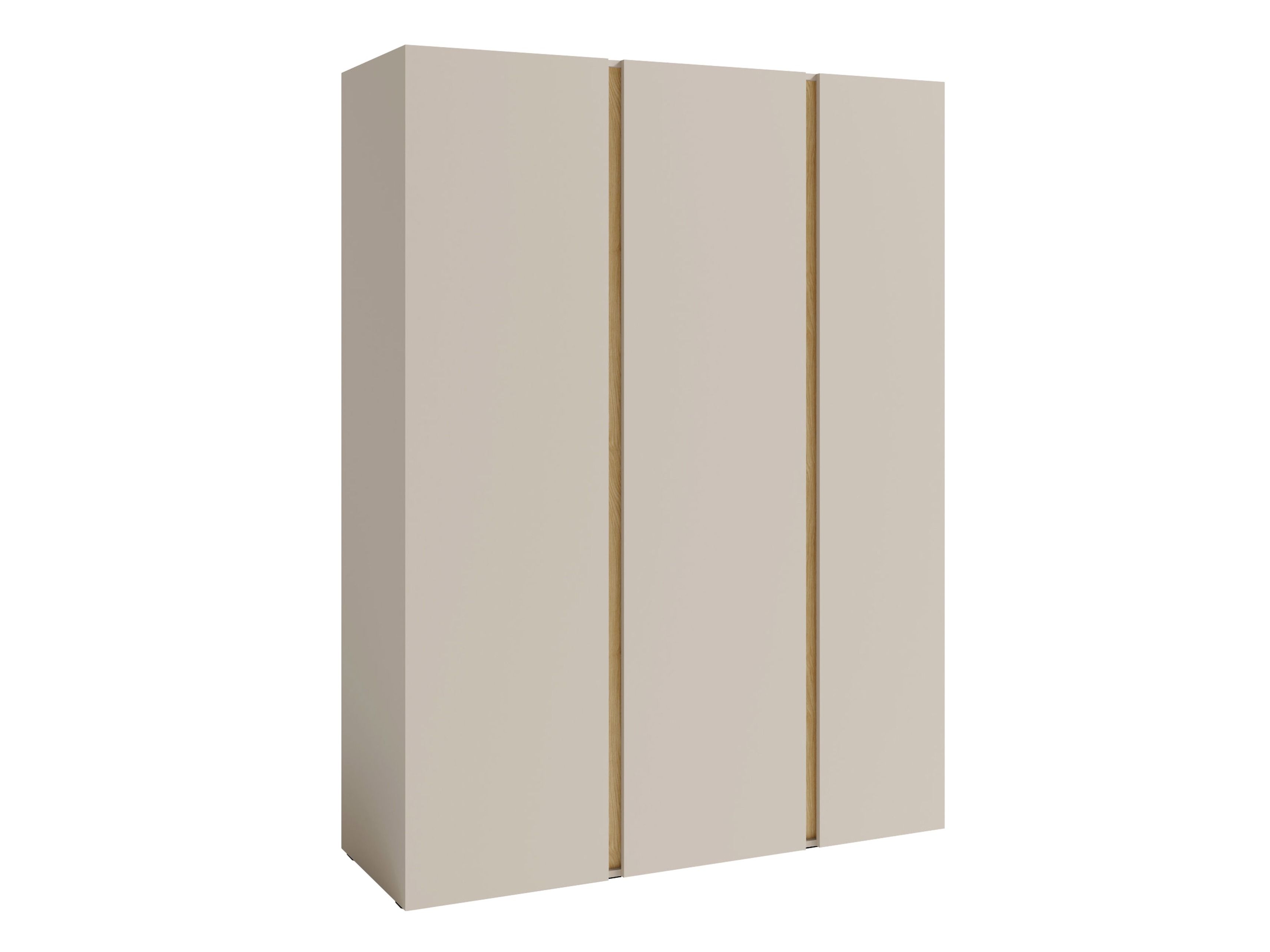 Fataskápur Fiosono 100 (Beige + Ljós eik)