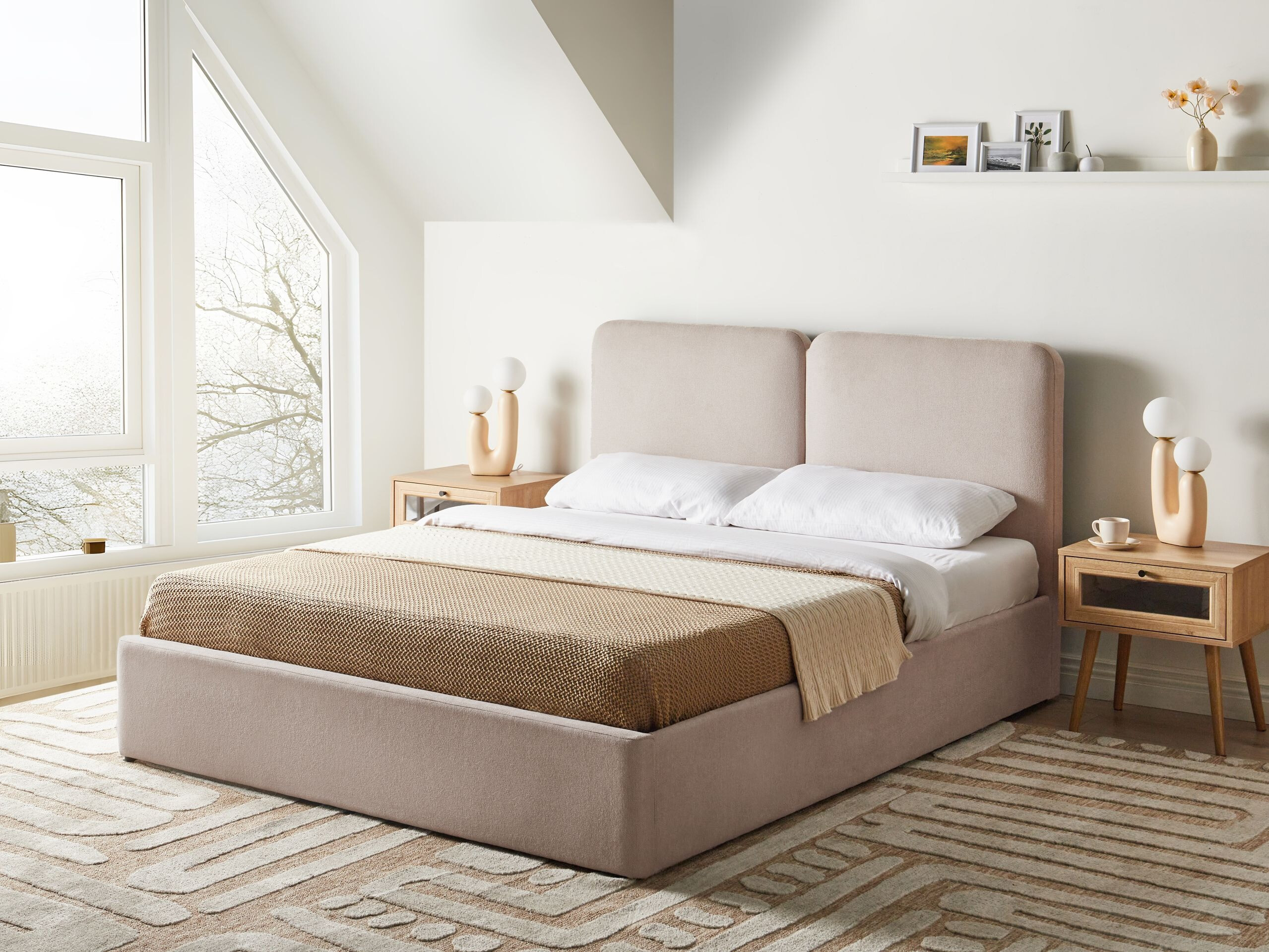 Rúm Berwyn 3004 (Beige)