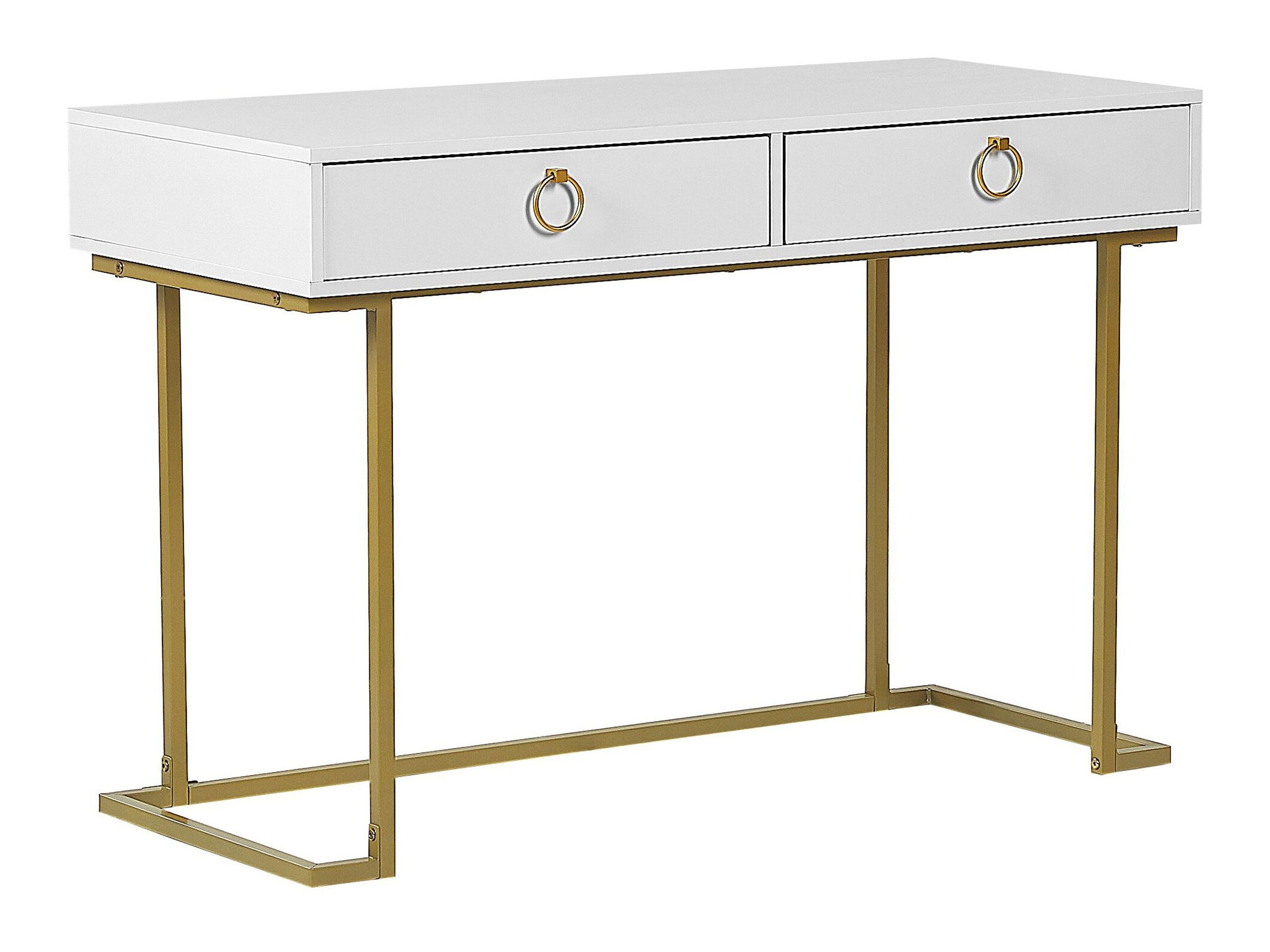 Console borð Berwyn 3020 (Hvítur + Gylltur)