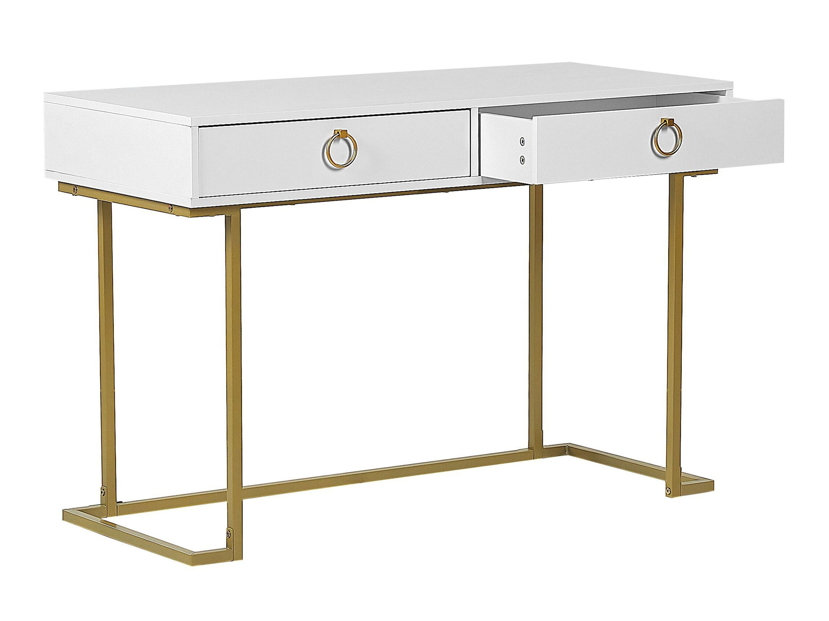 Console borð Berwyn 3020 (Hvítur + Gylltur)