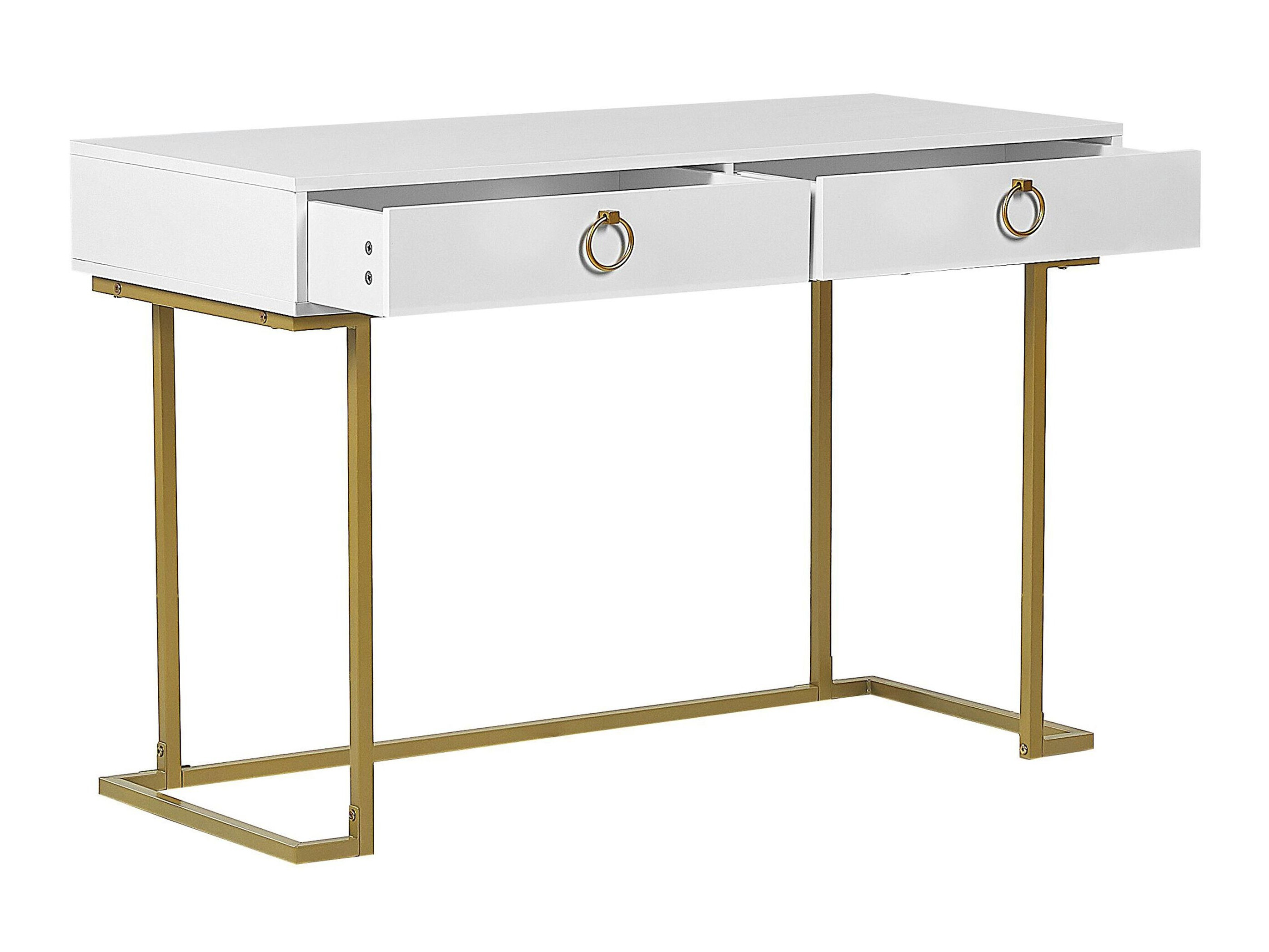 Console borð Berwyn 3020 (Hvítur + Gylltur)