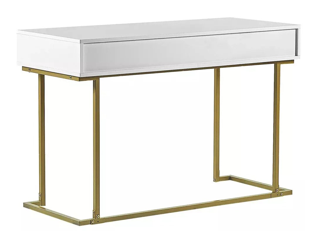 Console borð Berwyn 3020 (Hvítur + Gylltur)