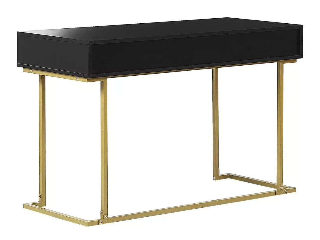 Console borð Berwyn 3020 (Svartur + Gylltur)