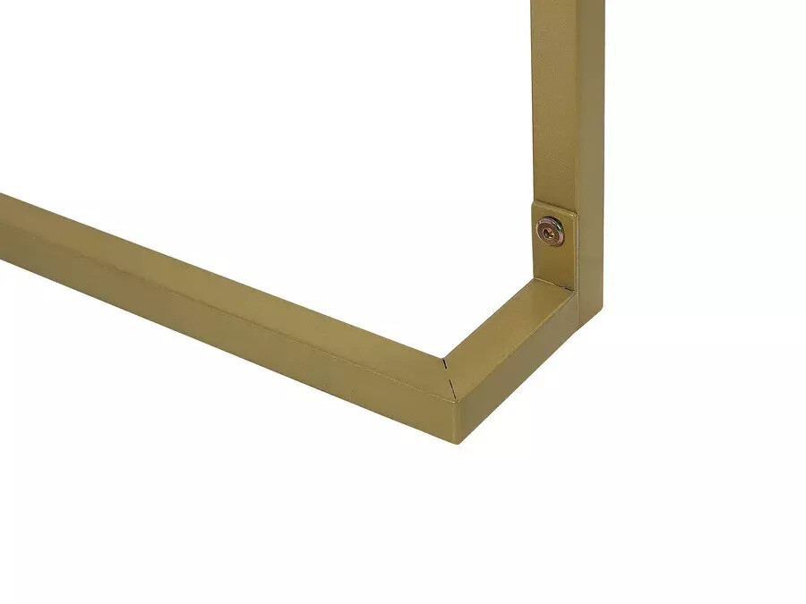 Console borð Berwyn 3020 (Svartur + Gylltur)
