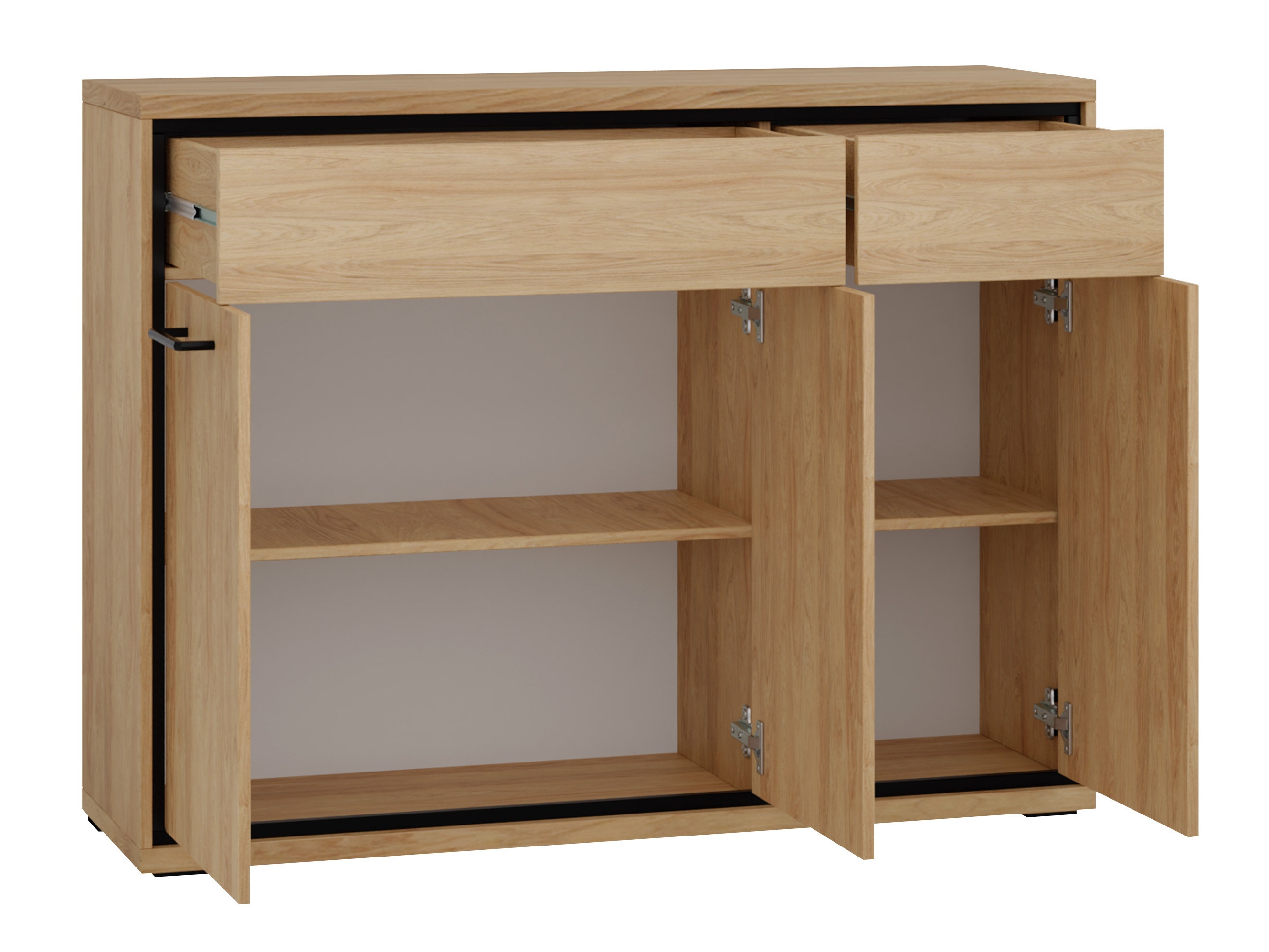 Stofusett Etrmoni 118 (Ljós viður + Eik)