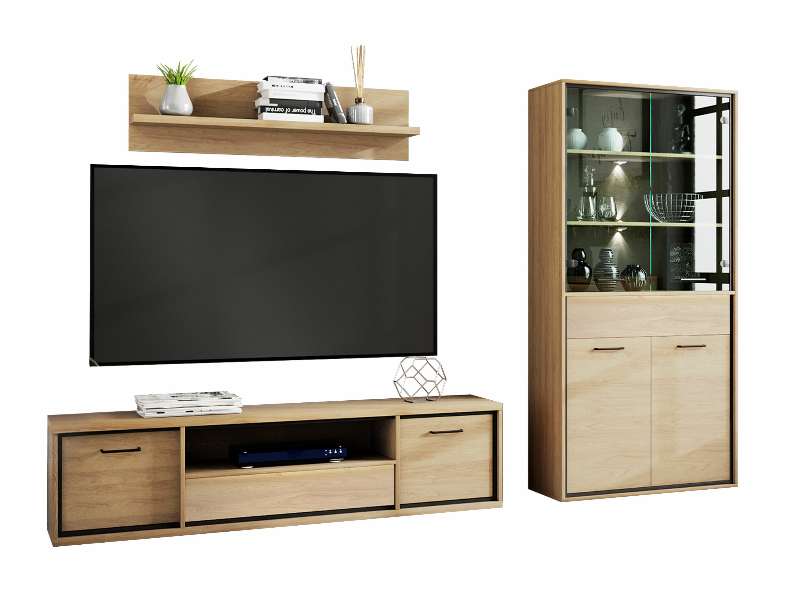 Stofusett Etrmoni 119 (Ljós viður)