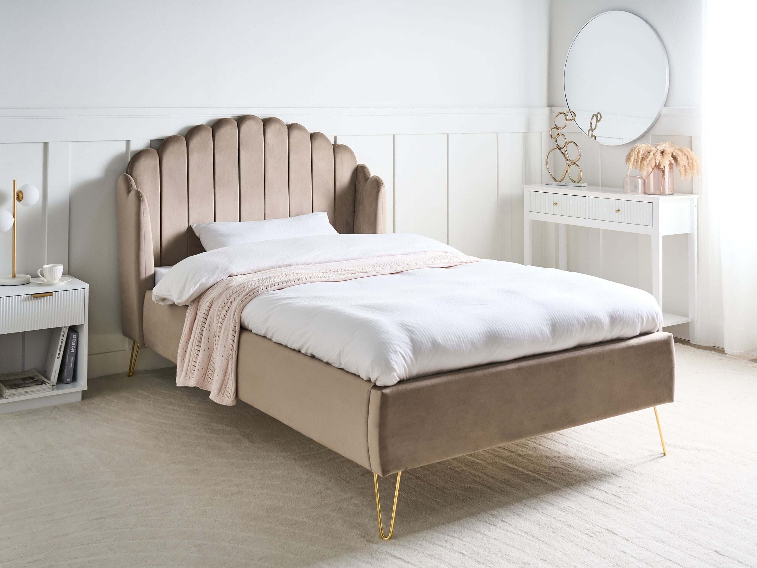 Rúm Berwyn 264 (Taupe)