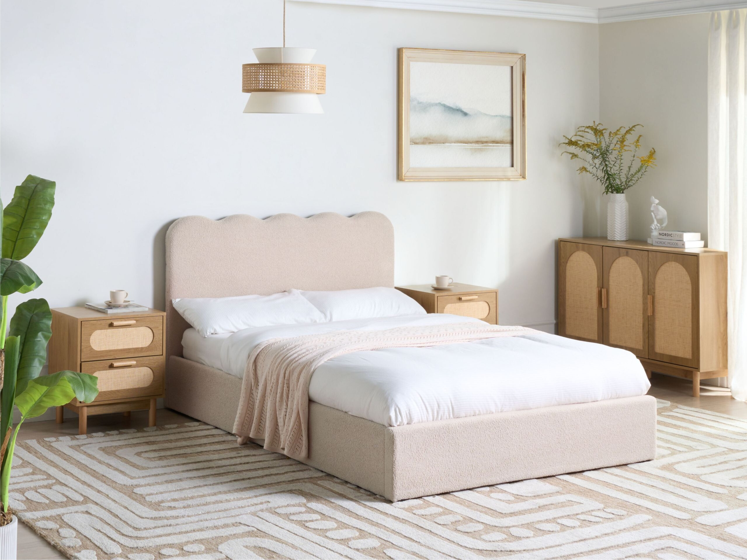 Rúm Berwyn 3047 (Beige)