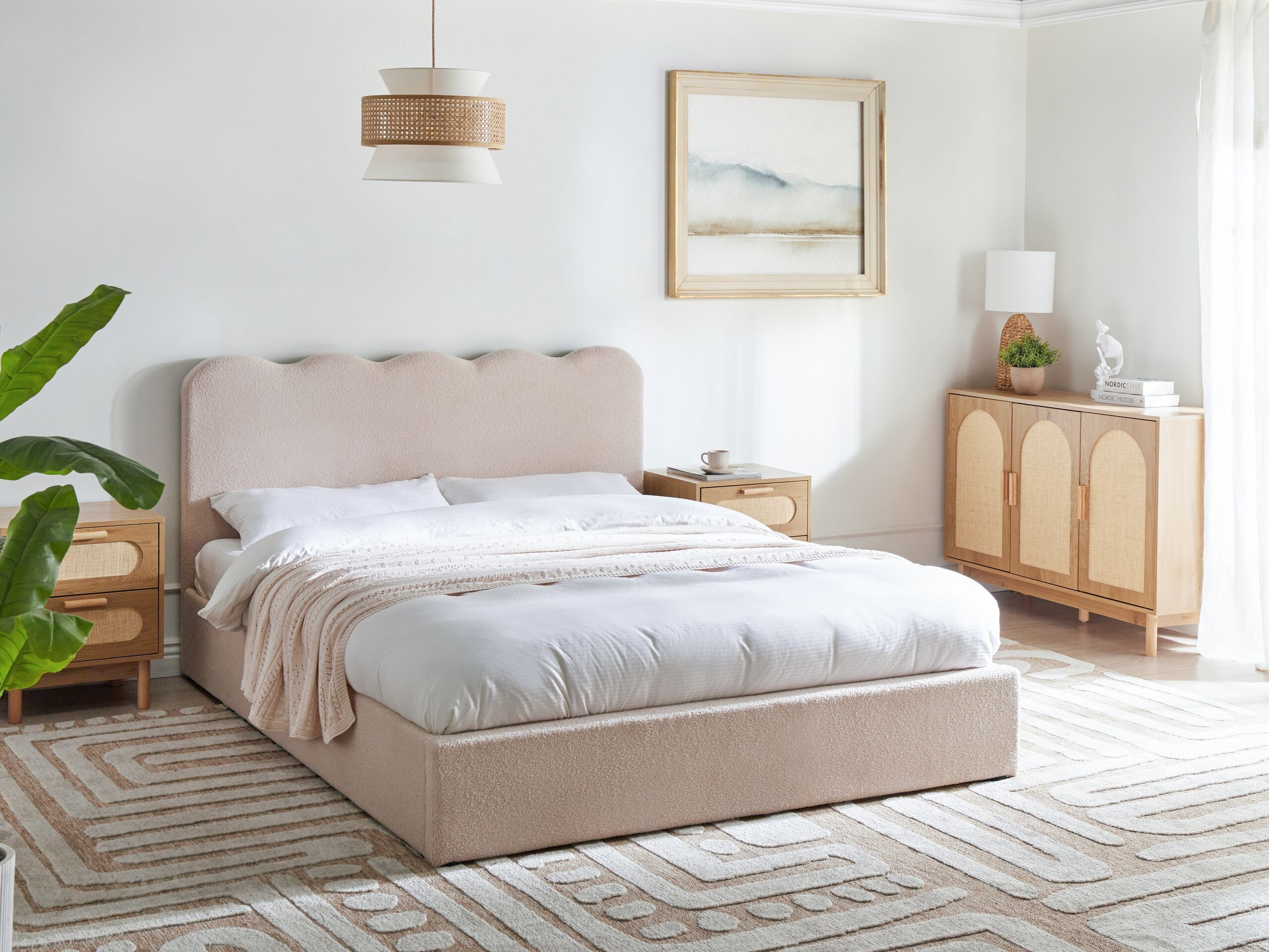 Rúm Berwyn 3047 (Beige)
