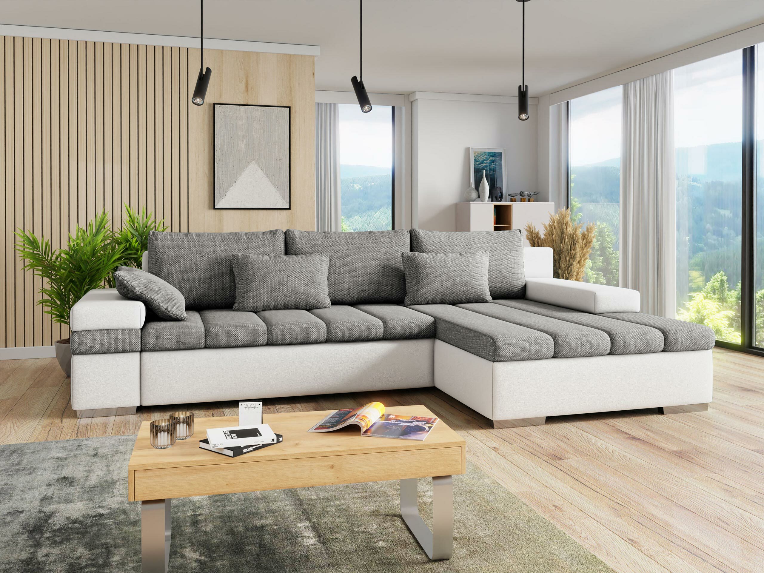 Horn­sófi Comfivo Olivetum (Hægri)