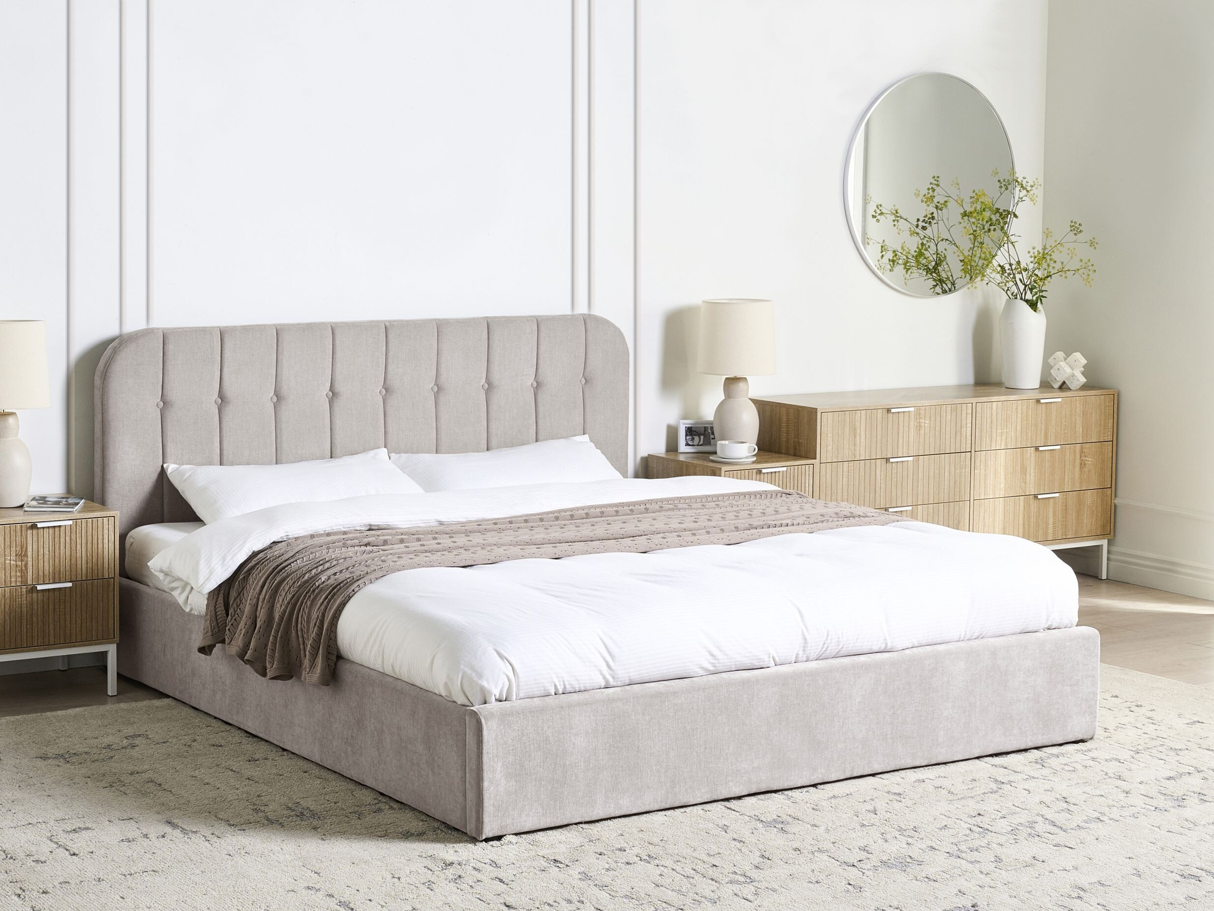 Rúm Berwyn 3092 (Beige)