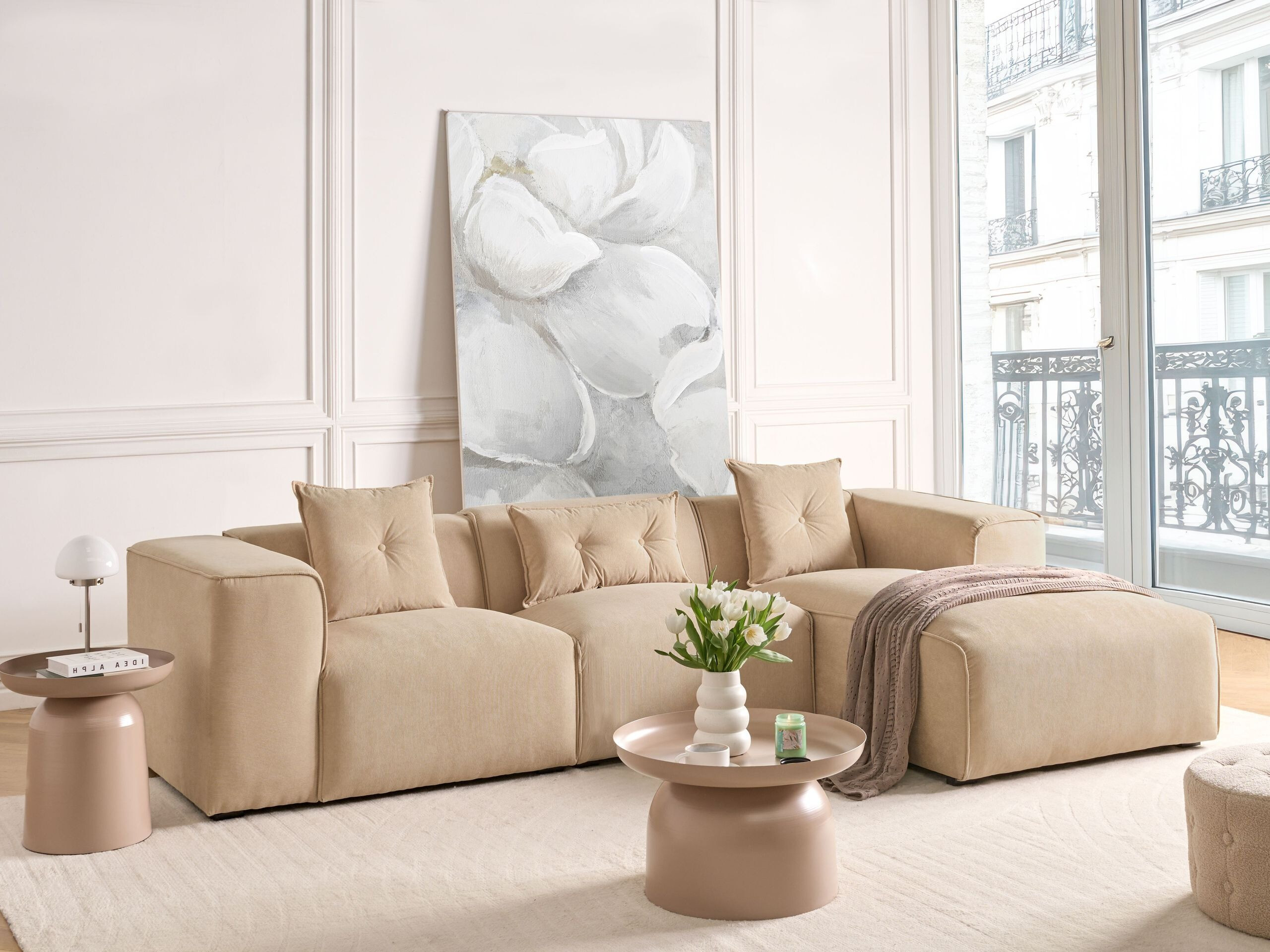 Horn­sófi Berwyn 3121 (Beige)
