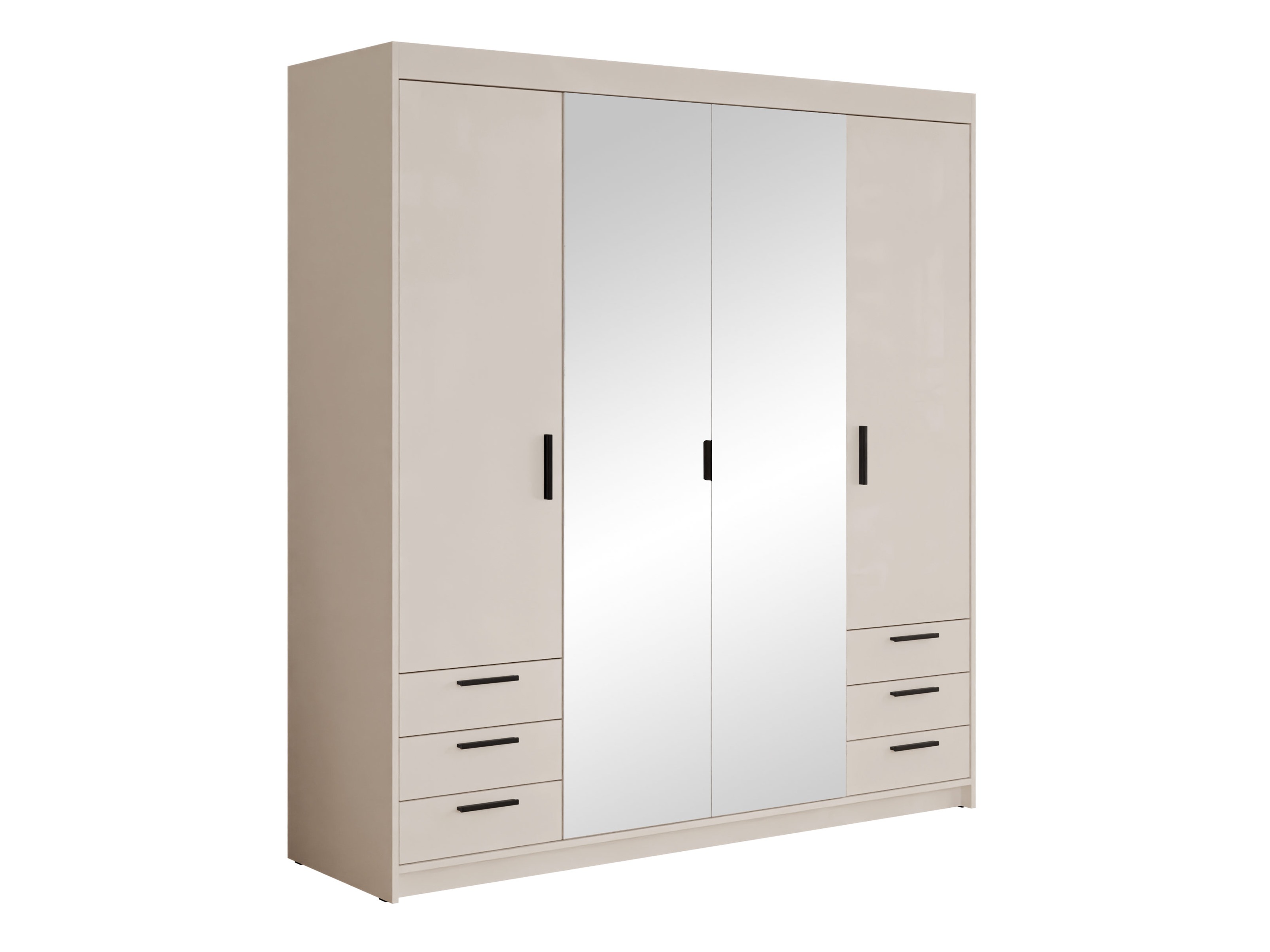 Fataskápur Novduni 115 (Beige)