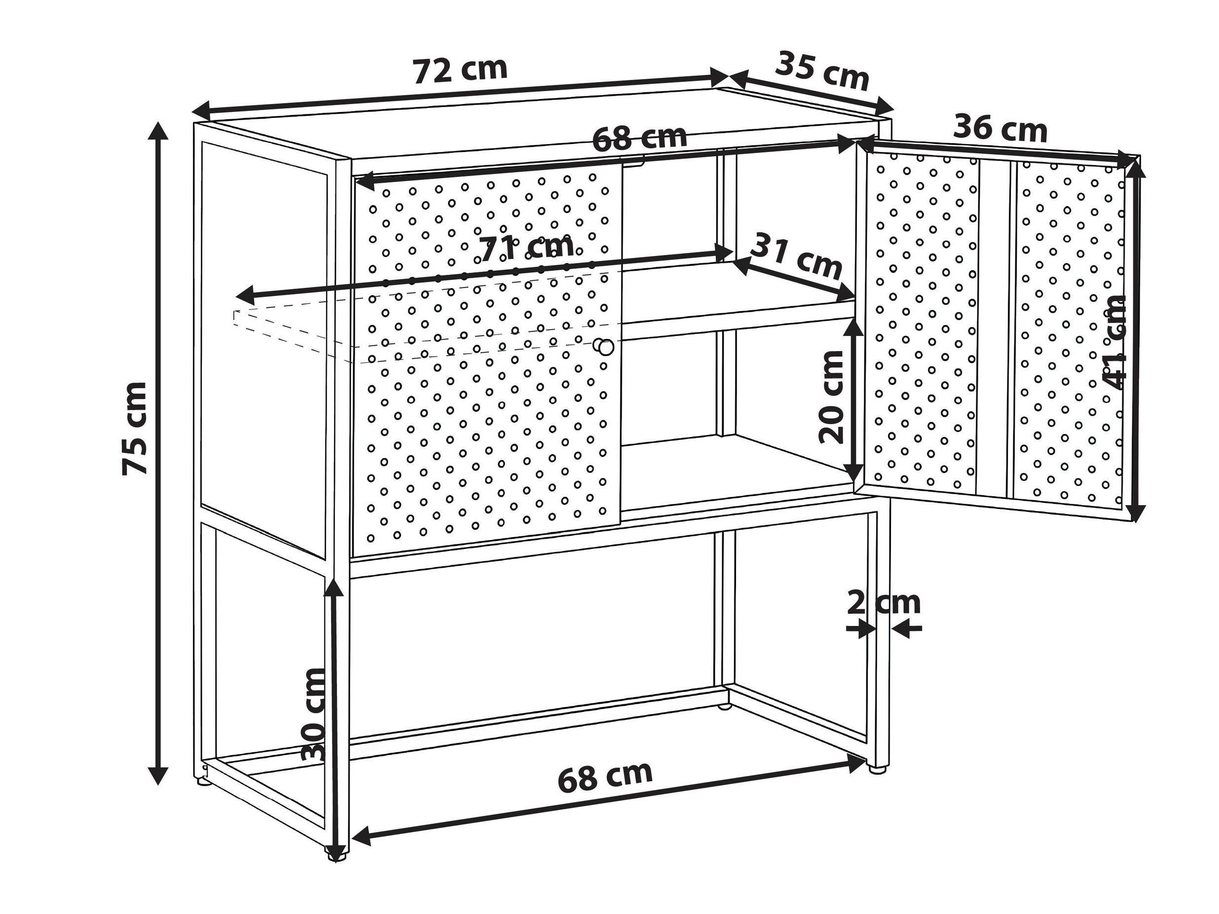 Skenkur Berwyn 3090