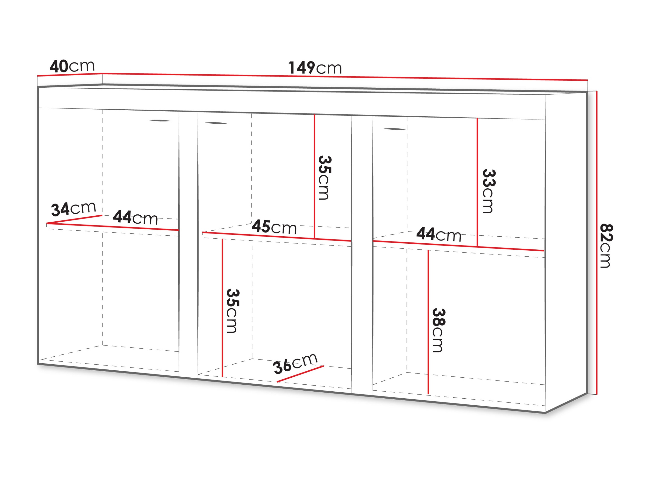 Skenkur Univio I (Beige)