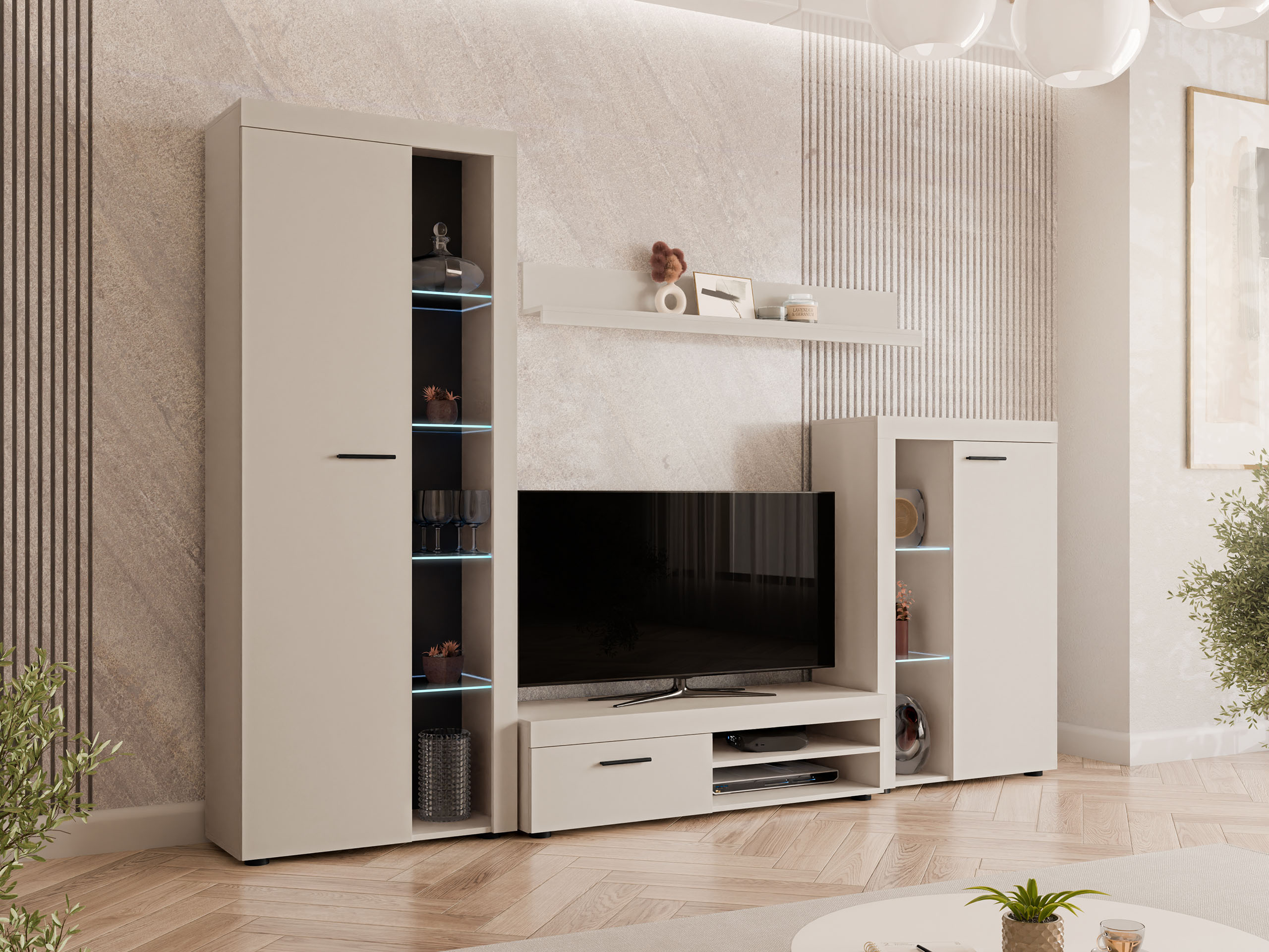 Stofusett Univio (Beige)