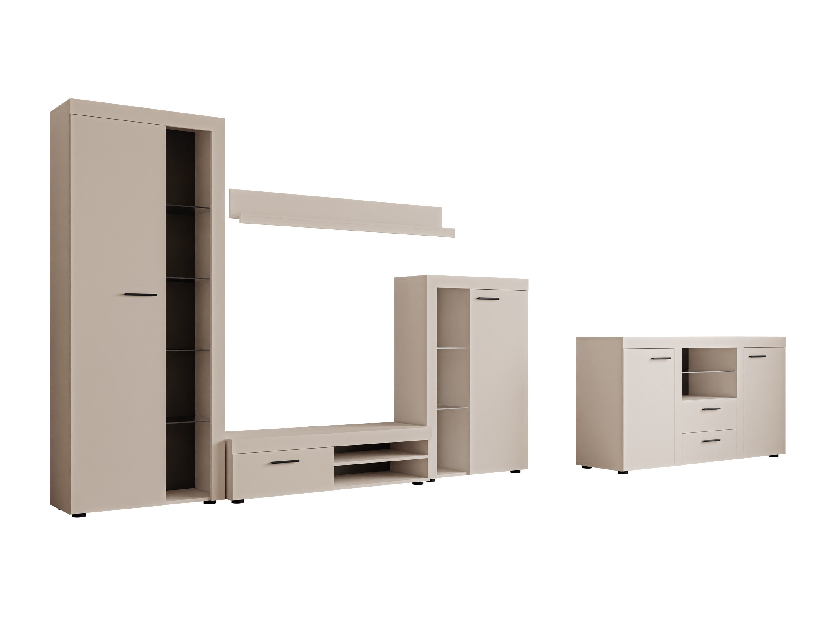 Stofusett Univio I (Beige)