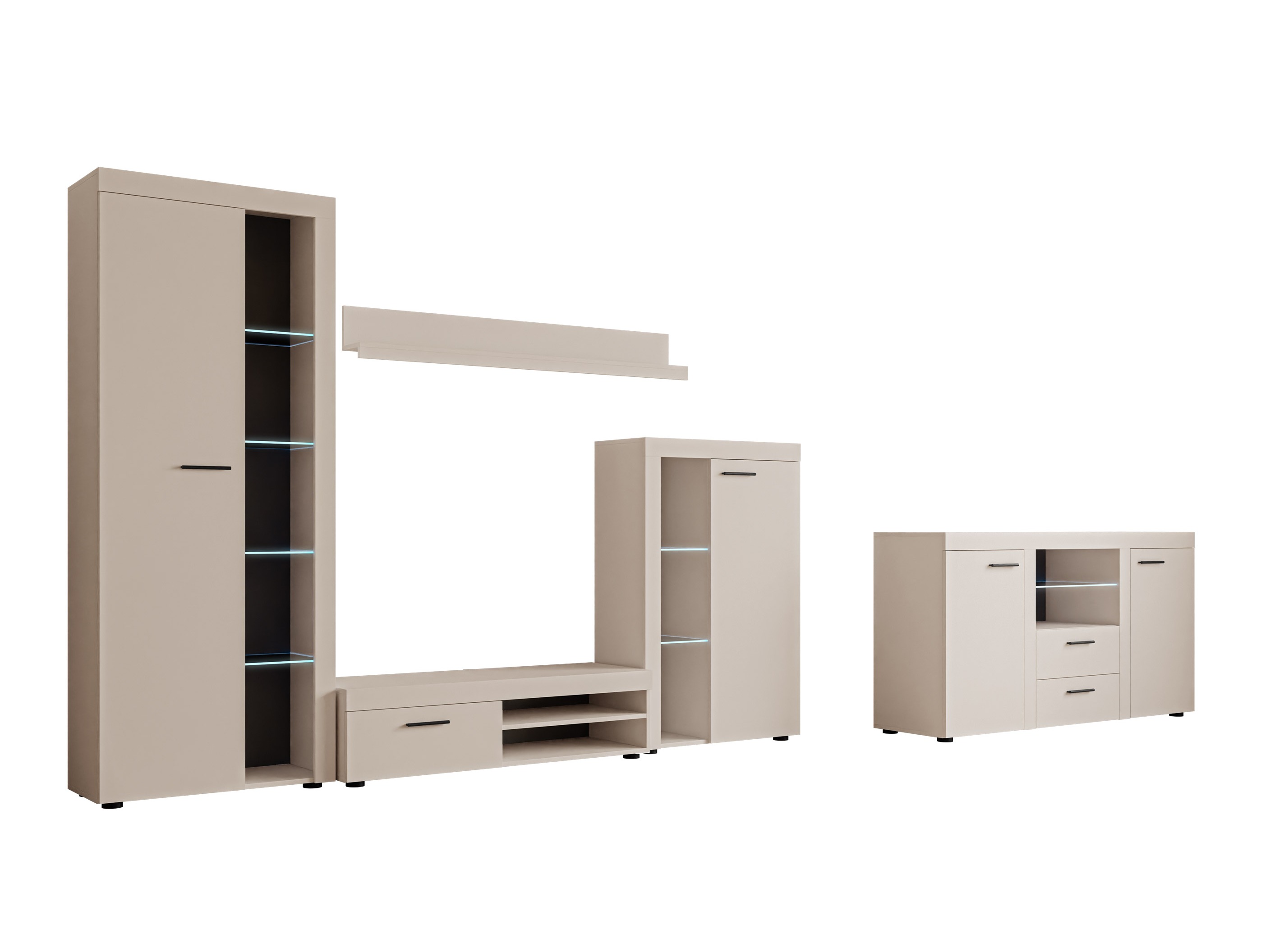 Stofusett Univio I (Beige)