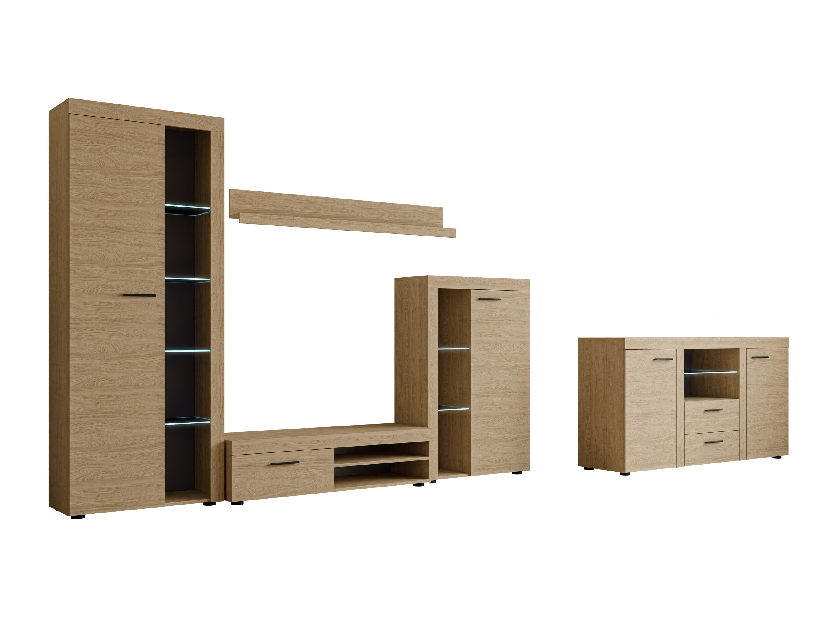 Stofusett Univio I (Eik)