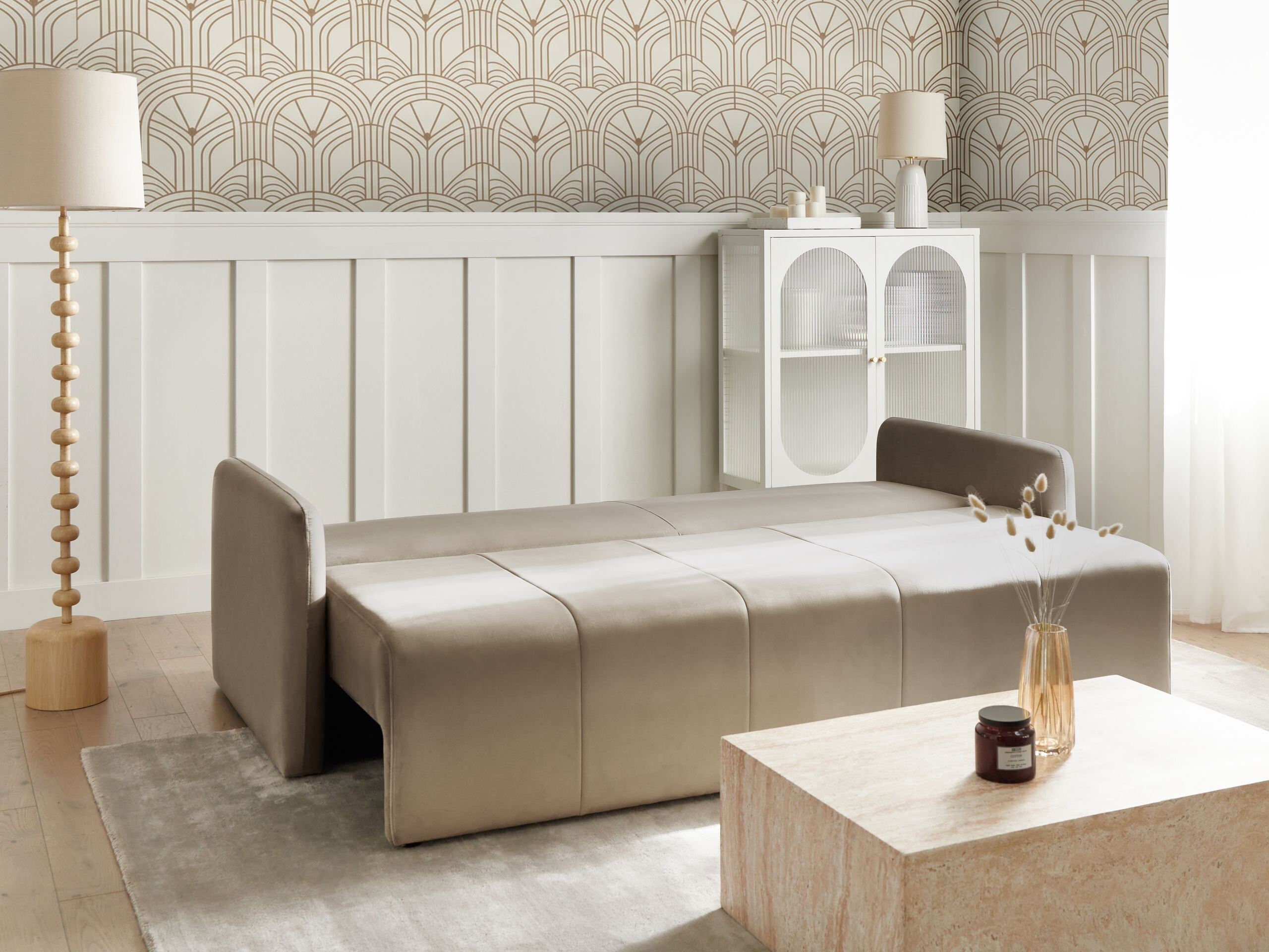 Svefnsófi Berwyn 3171 (Taupe)