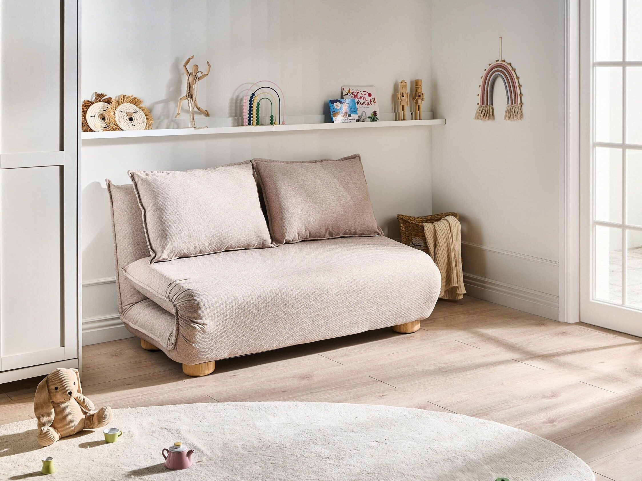 Svefnsófi Berwyn 3167 (Beige)