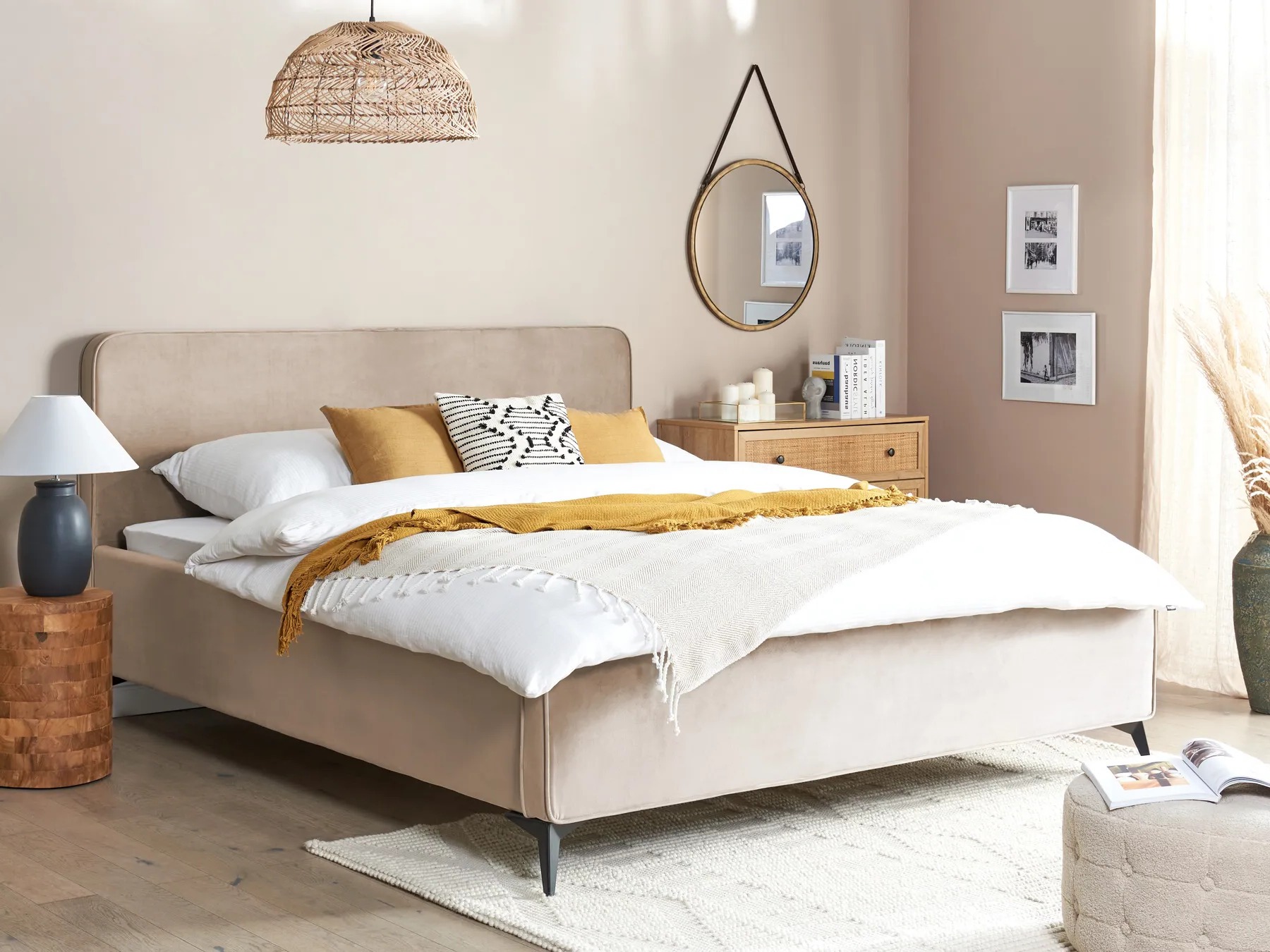 Rúm Berwyn 601 (Taupe)