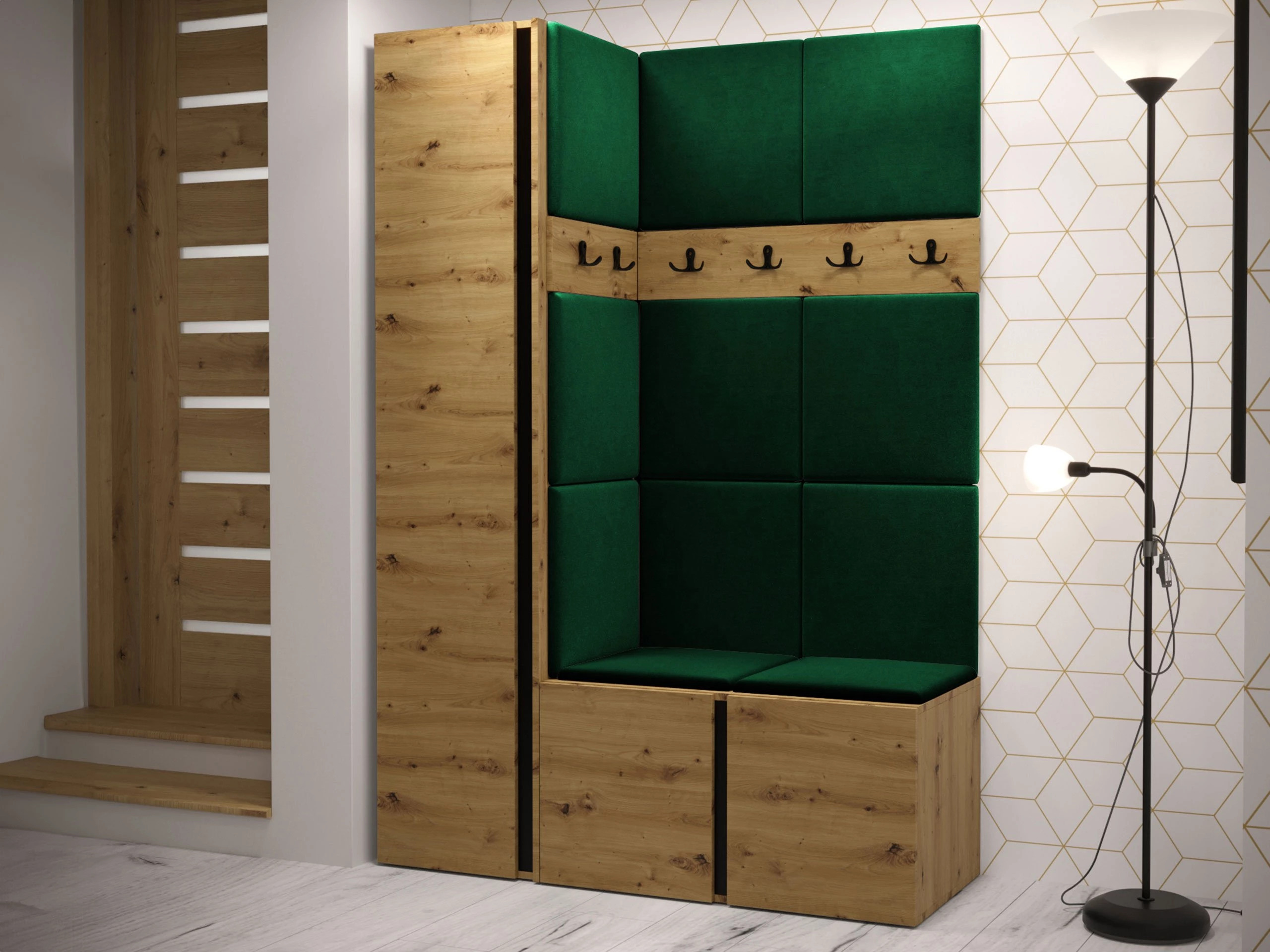 Forstofusett Pinis IX (Artisan-eik)