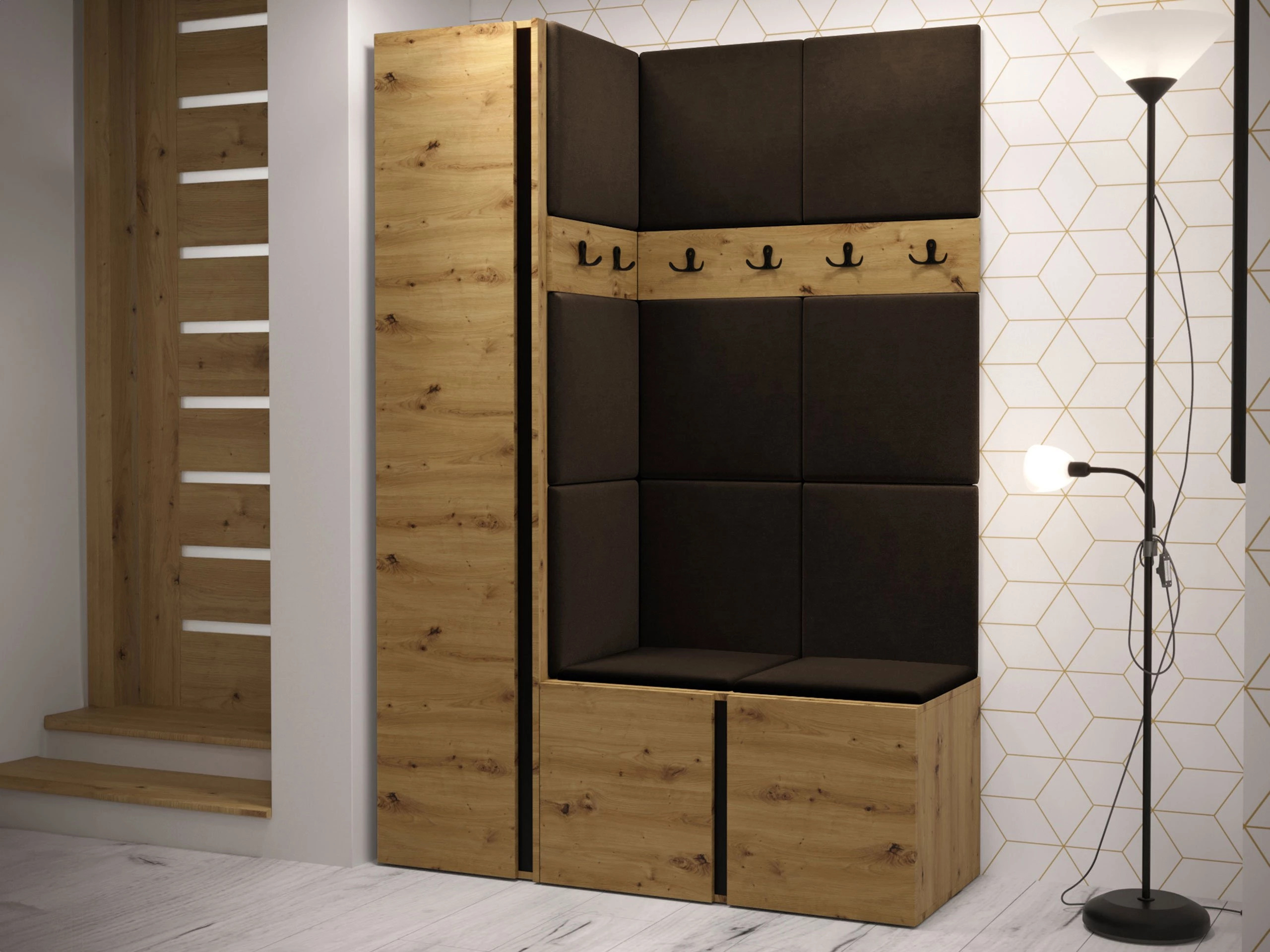 Forstofusett Pinis IX (Artisan-eik)