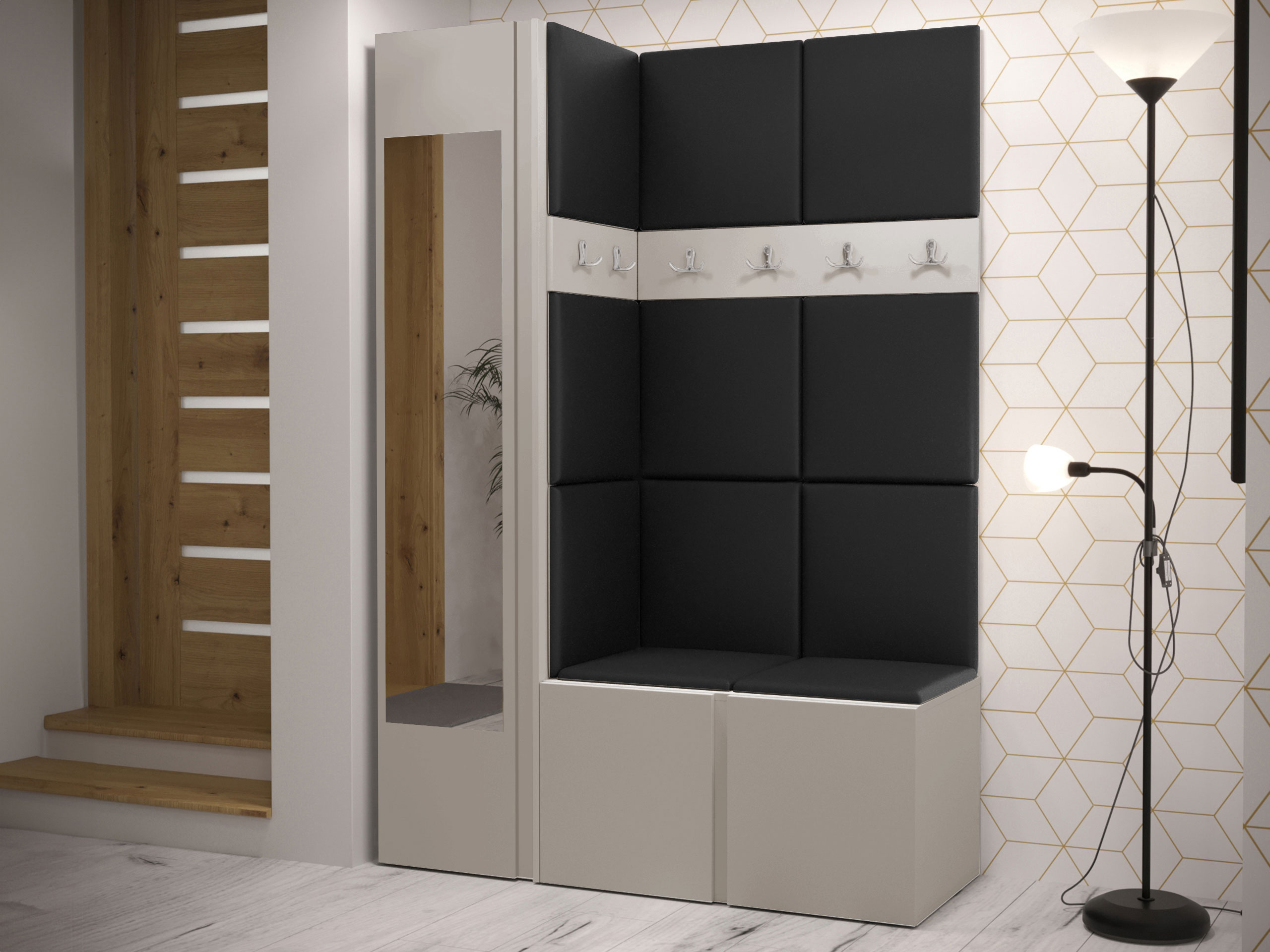 Forstofusett Hartford 277 (Mjúkt gervileður 011)