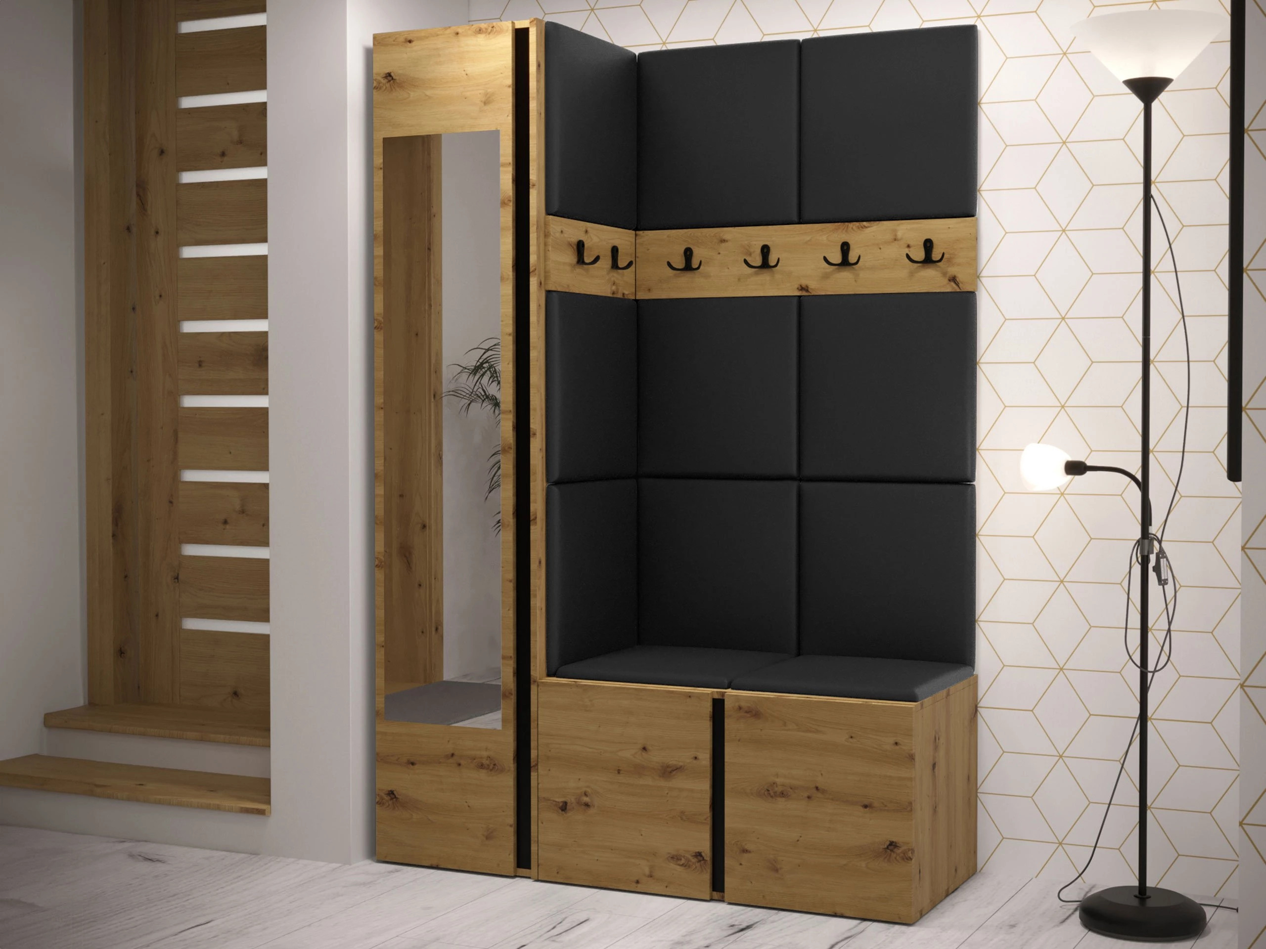 Forstofusett Hartford 277 (Mjúkt gervileður 011)