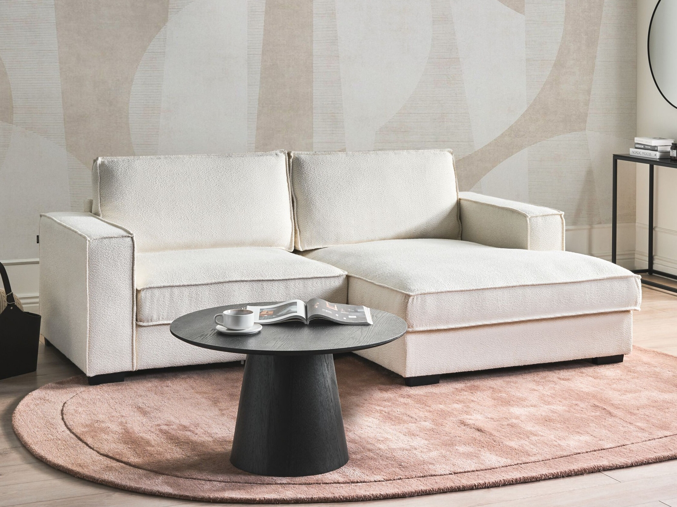 Horn­sófi Berwyn 3217 (Ljósbeige)