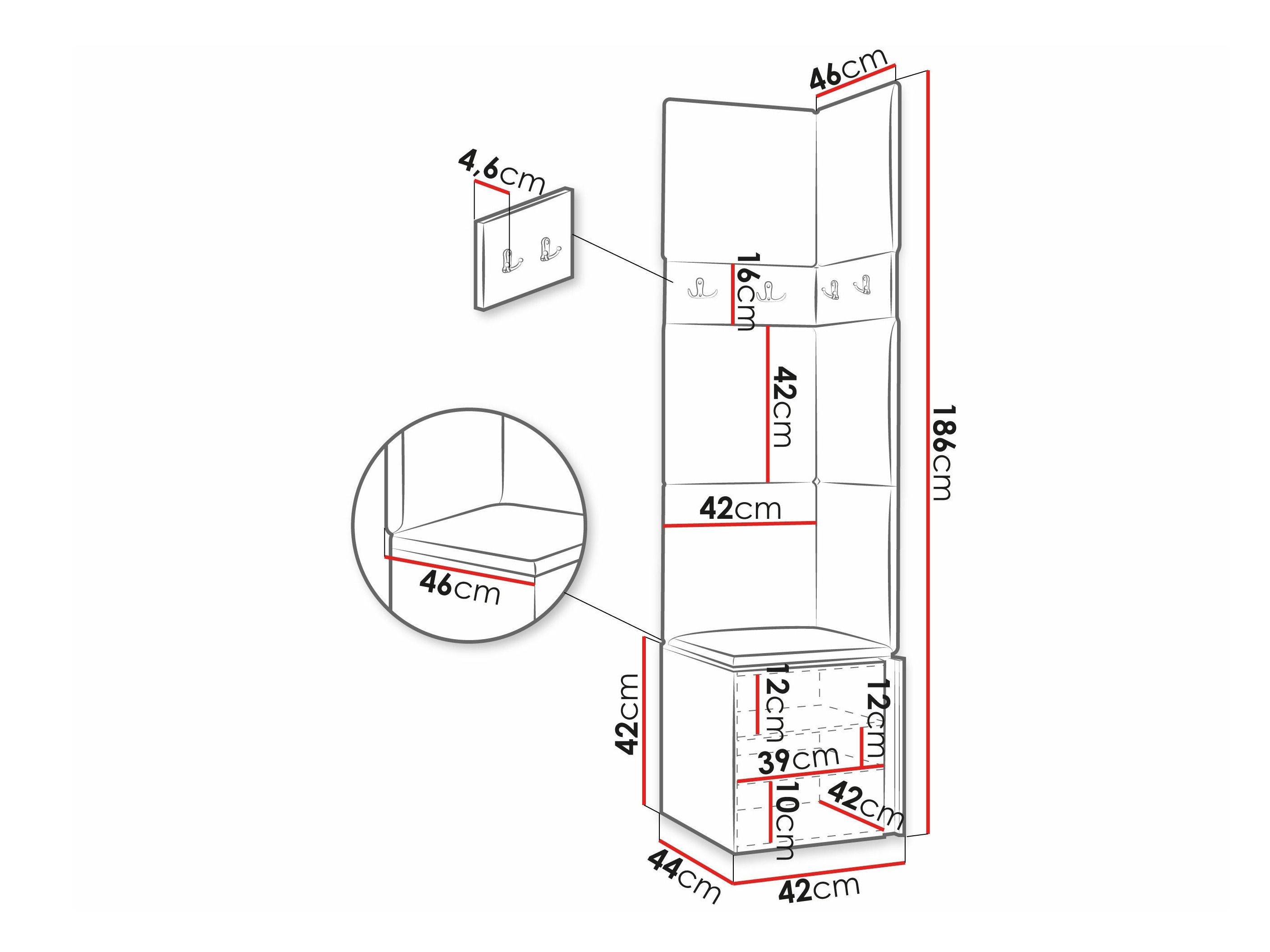 Forstofusett Pinis XXI (Mjúkt gervileður 011)