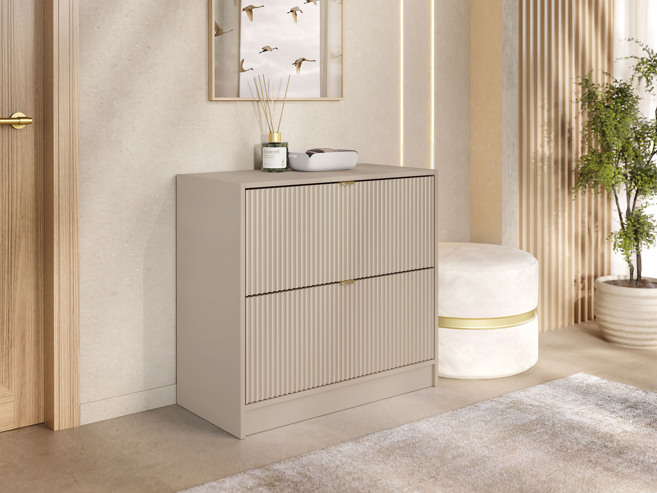 Skóskápur Comfivo Velal II (Beige)