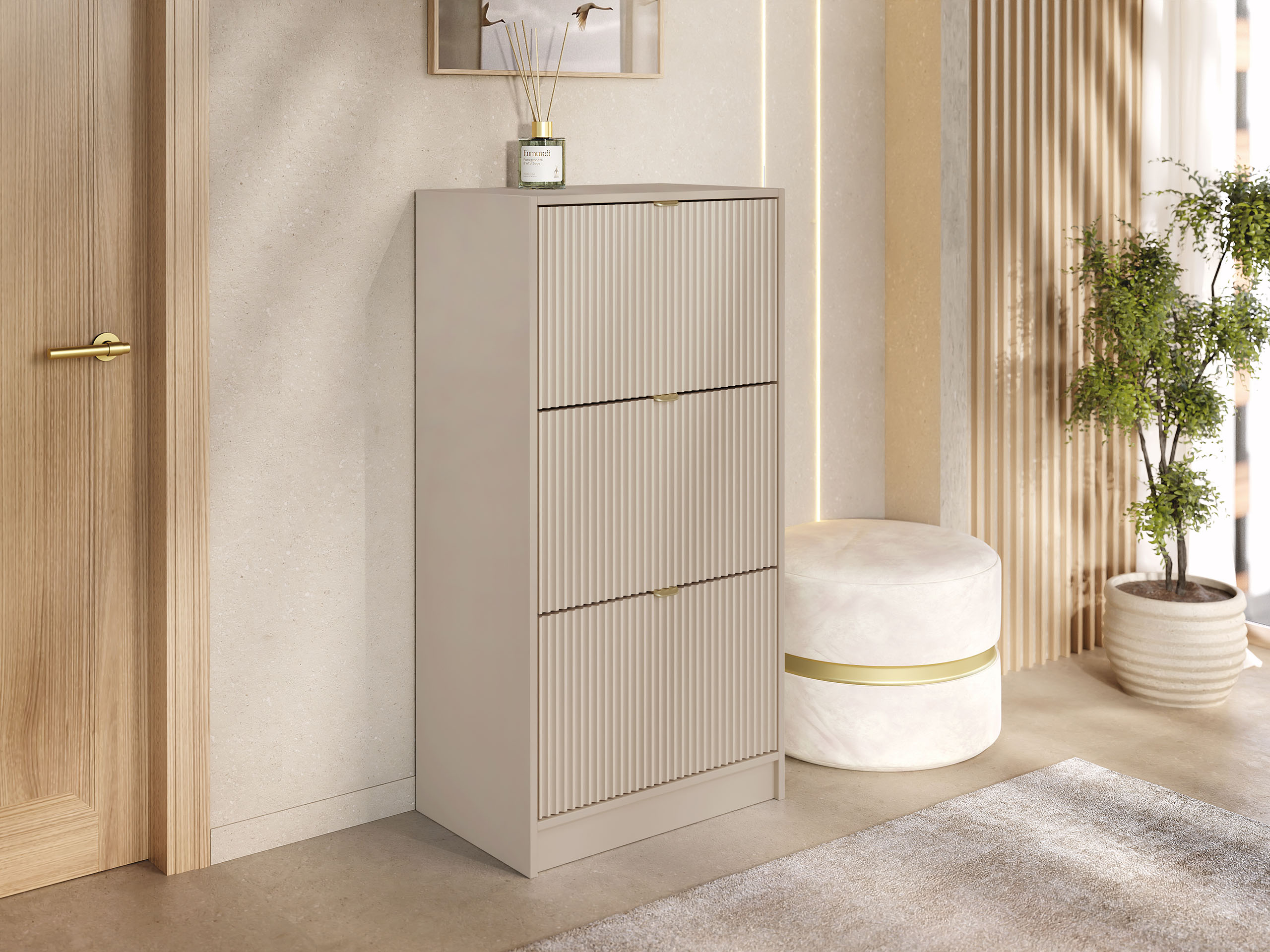 Skóskápur Comfivo Velal III (Beige)