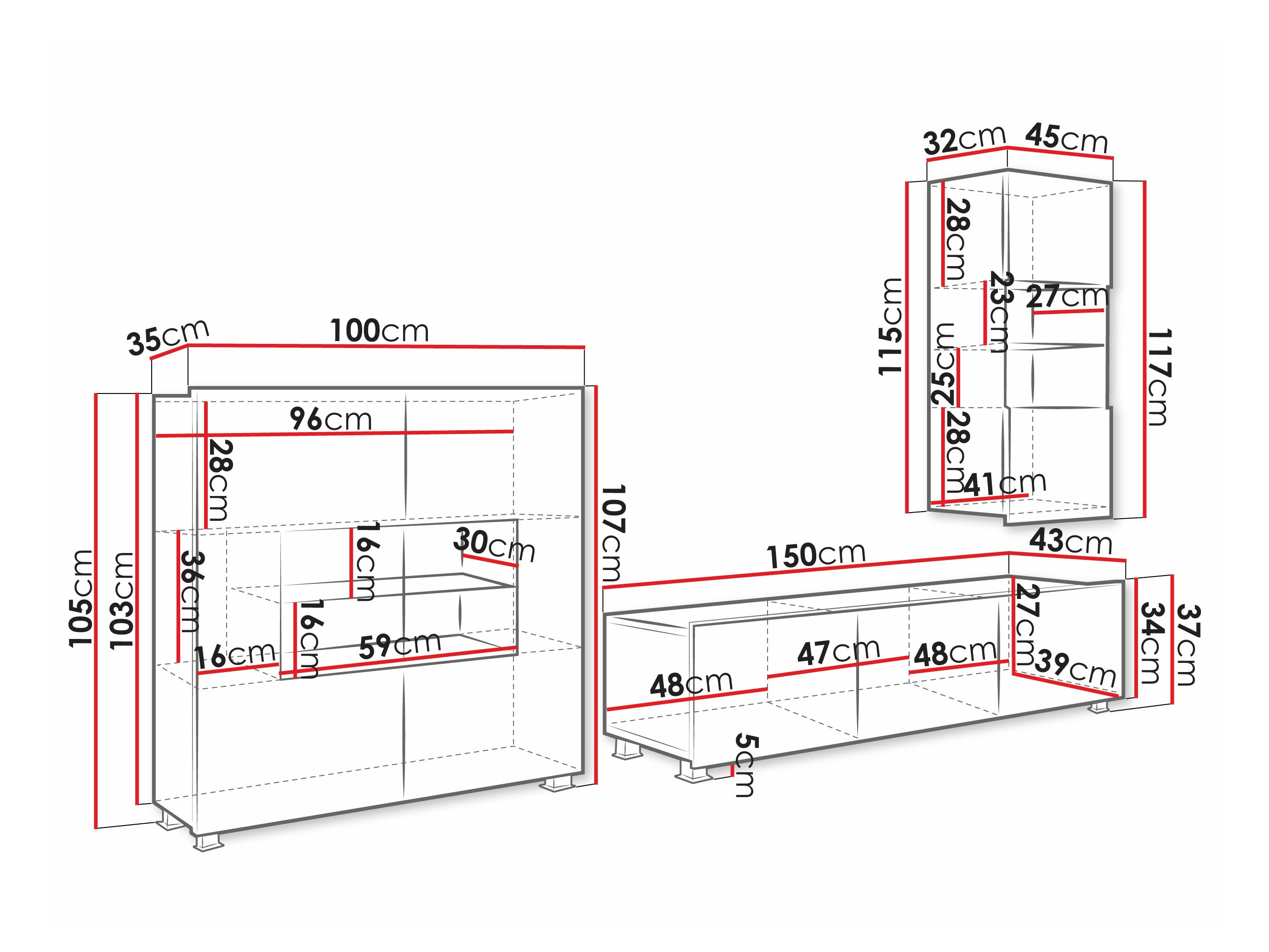 Stofusett Remus VII (Gyllt eik)