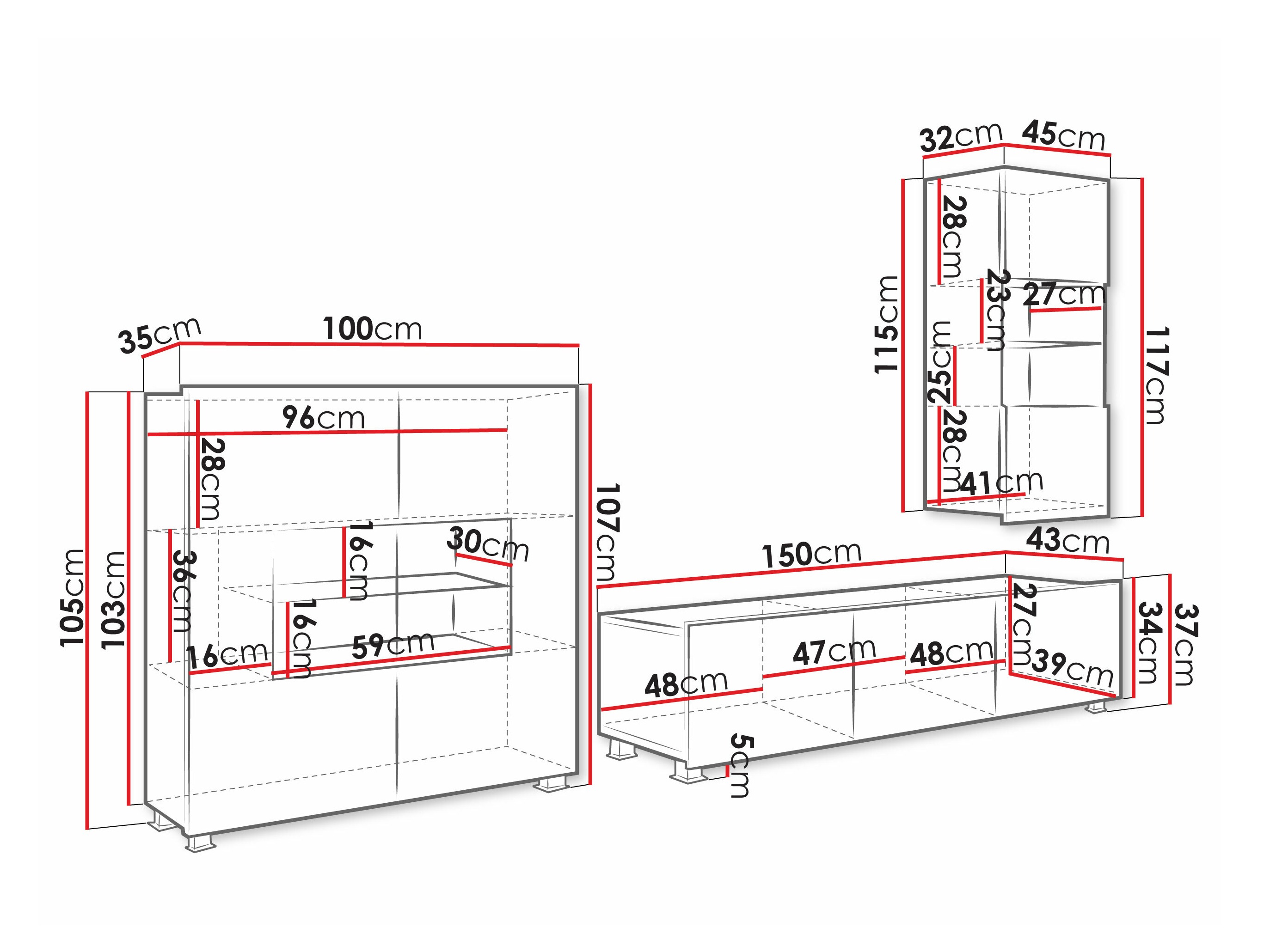 Stofusett Remus VII (Gyllt eik)