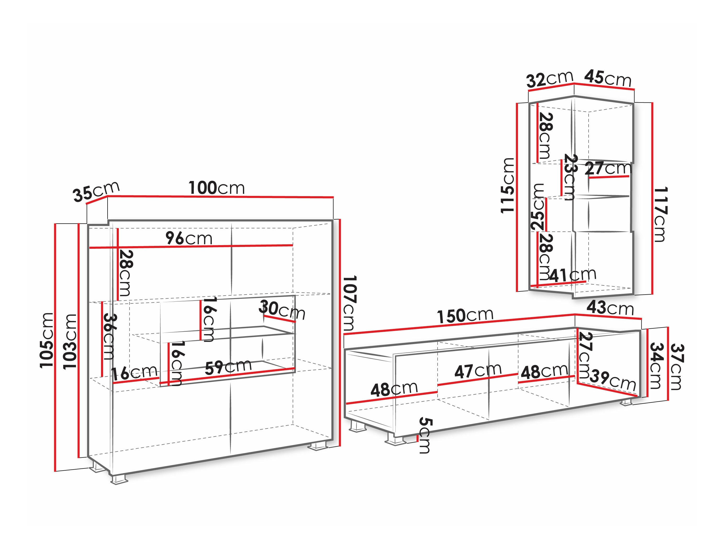 Stofusett Remus VII (Gyllt eik)