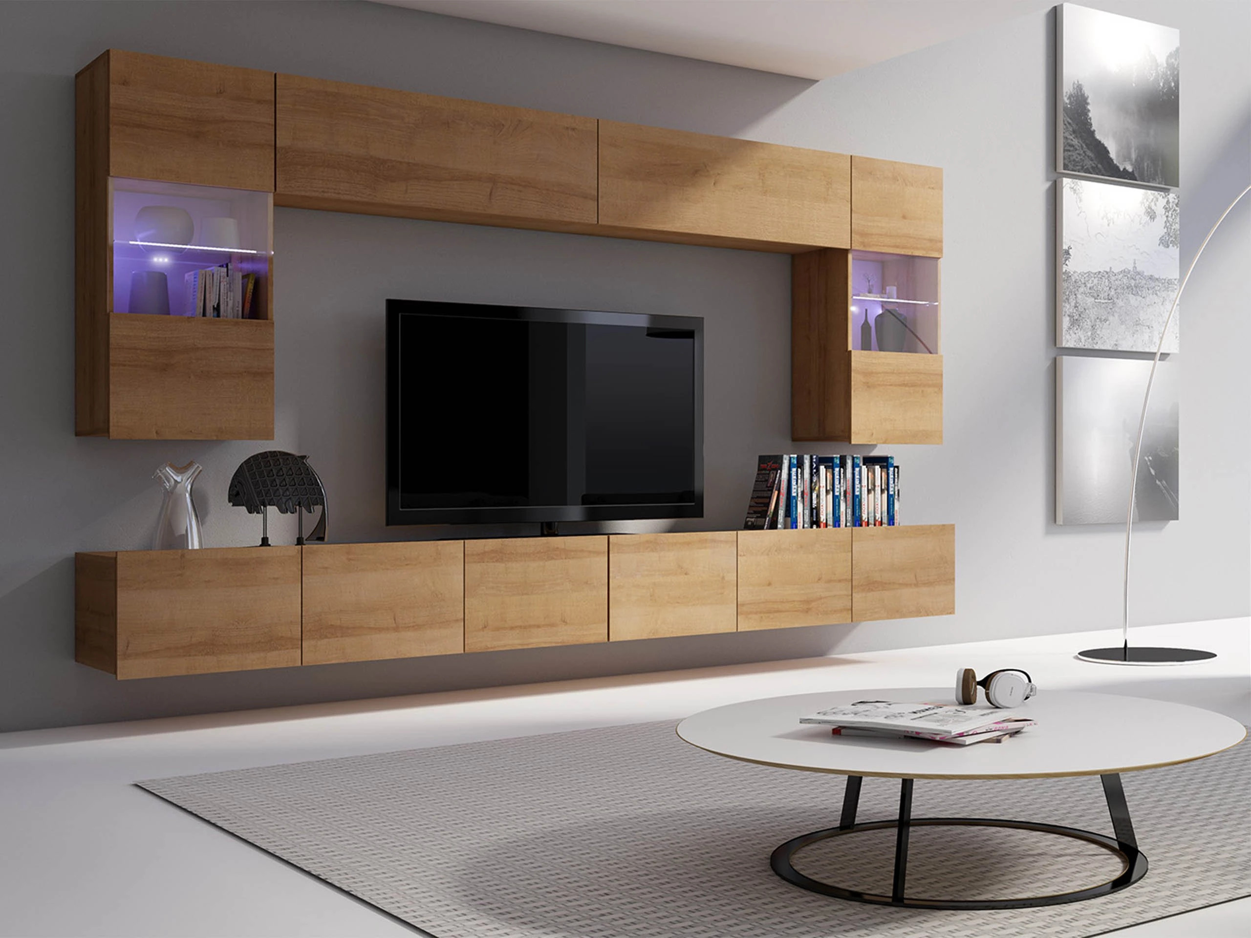 Stofusett Remus I (Gyllt eik)