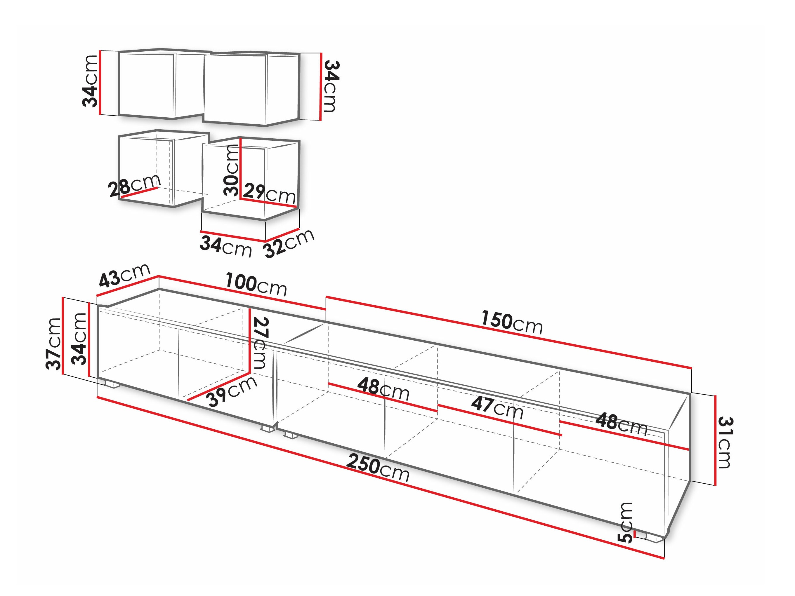 Stofusett Remus XVIII (Gyllt eik)