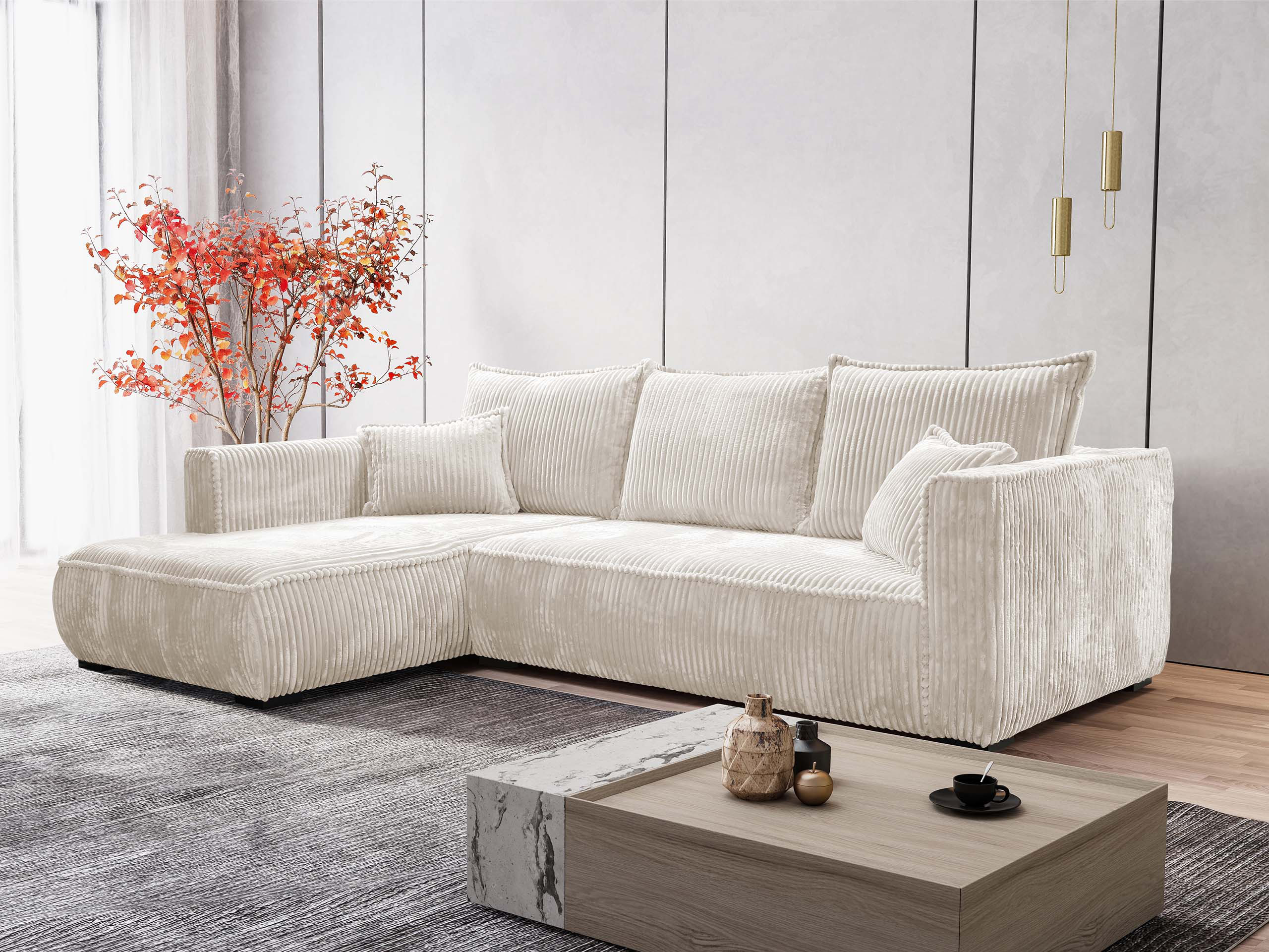 Horn­sófi TrendyNest Circas (Tilia 01)