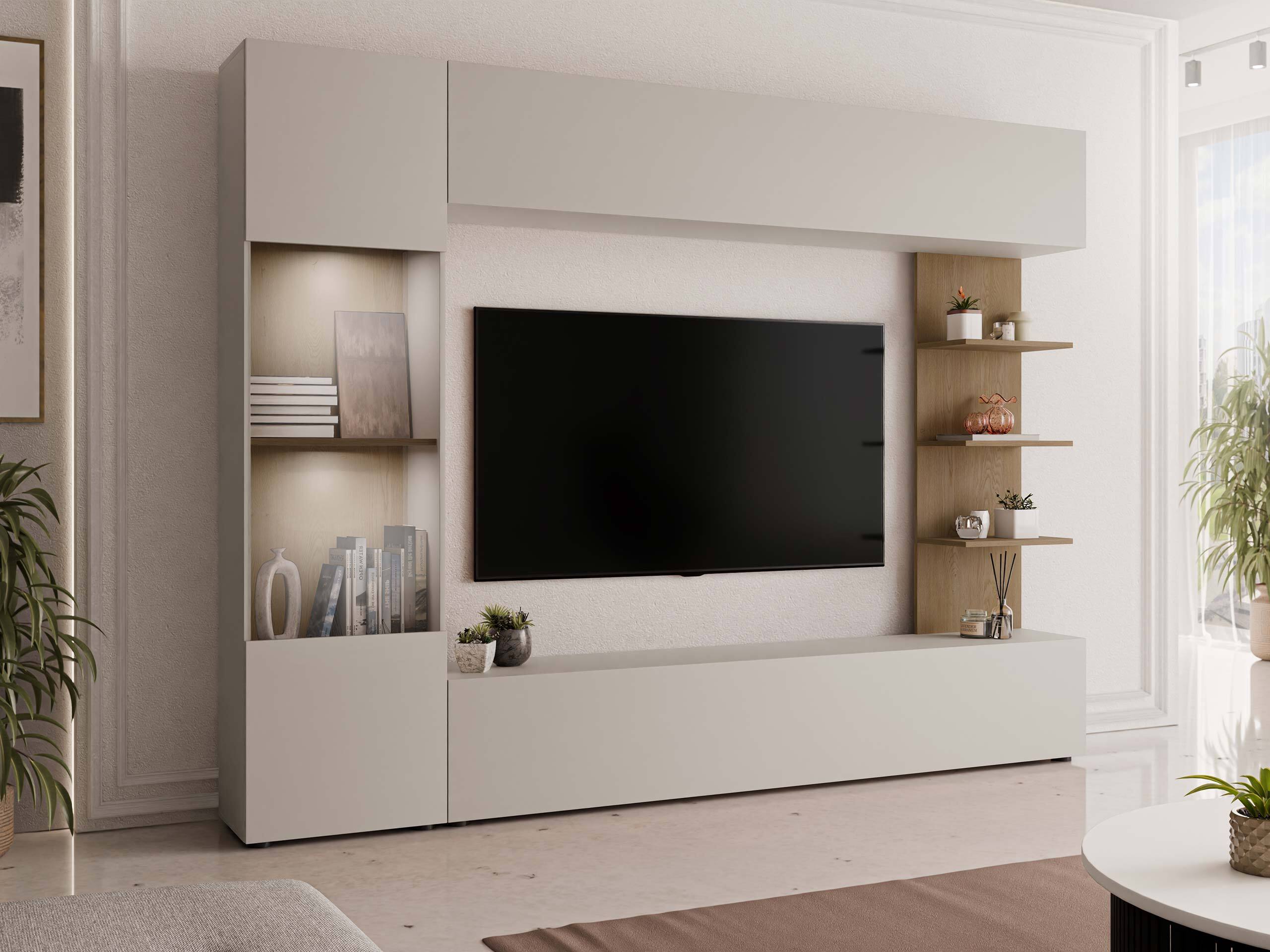 Stofusett Comfivo Animus (Kasmír + Eik)