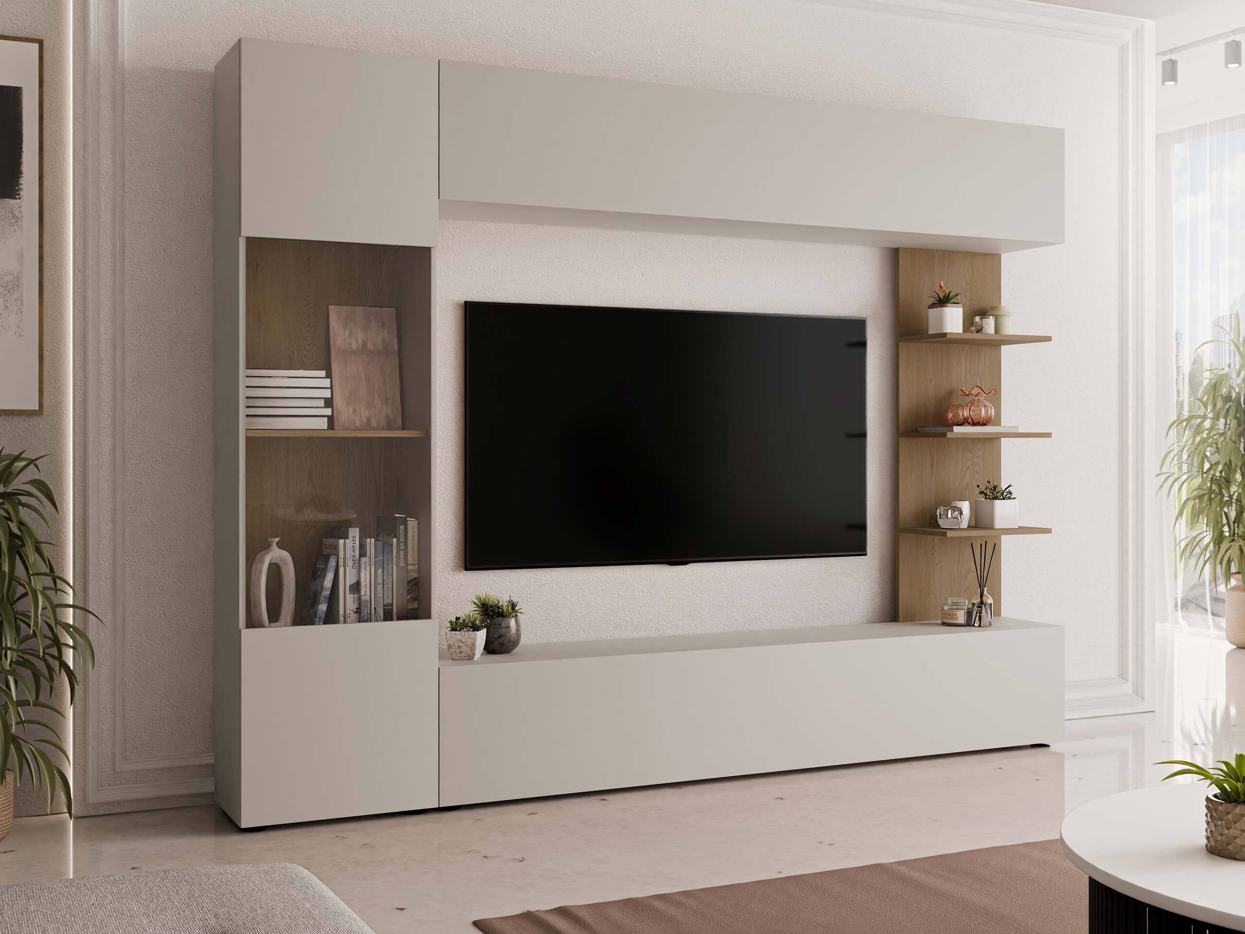 Stofusett Comfivo Animus (Kasmír + Eik)