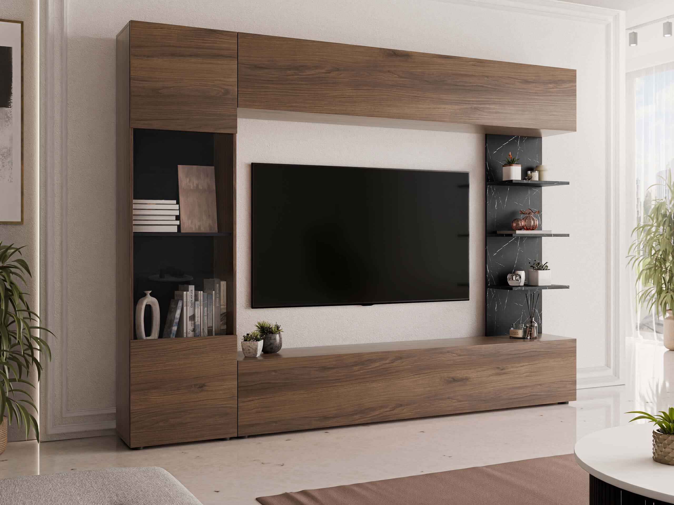 Stofusett Comfivo Animus (Valhneta + Svartur marmari)