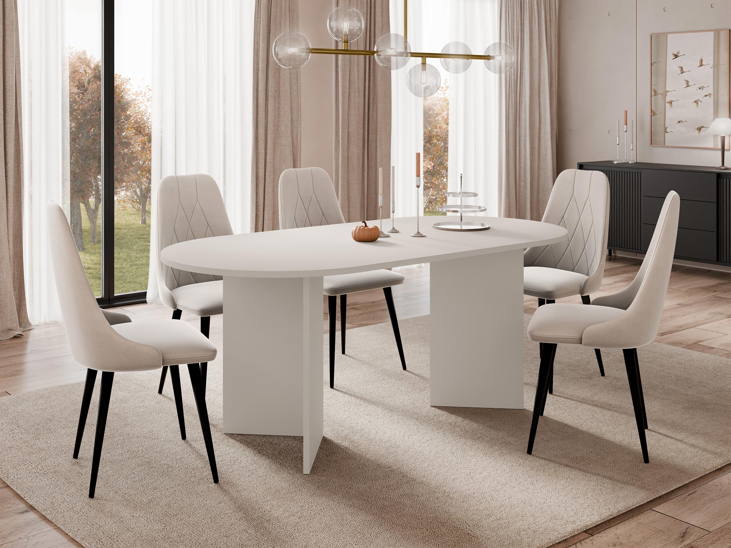 Borð Comfivo Fungus (Beige)
