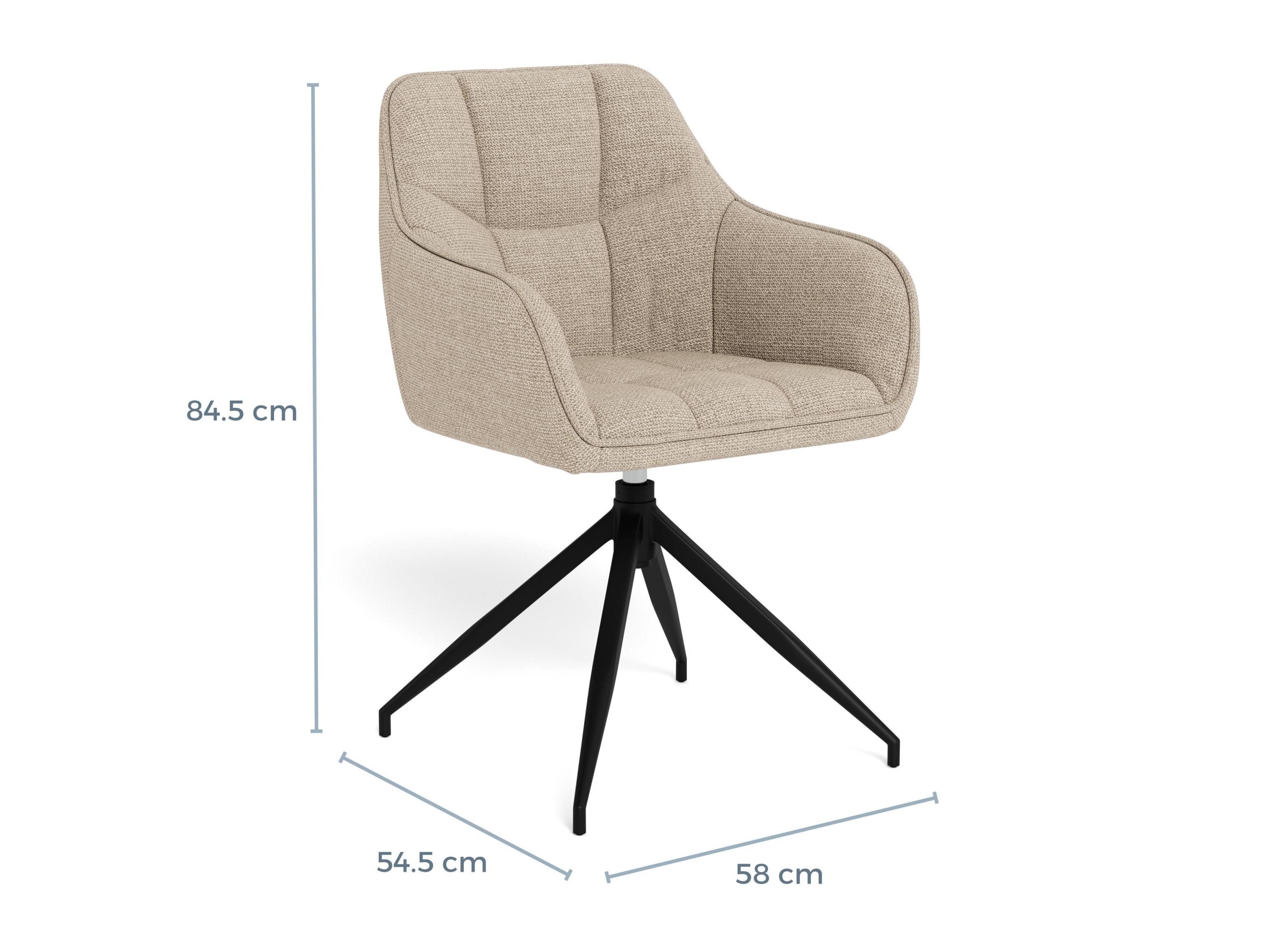 Stóll Norsica 494 (Beige + Svartur)