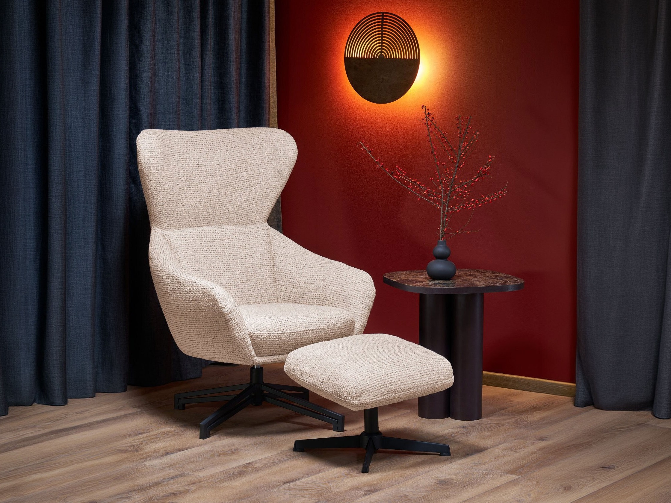 Hægindastóll Houston 2093 (Beige)