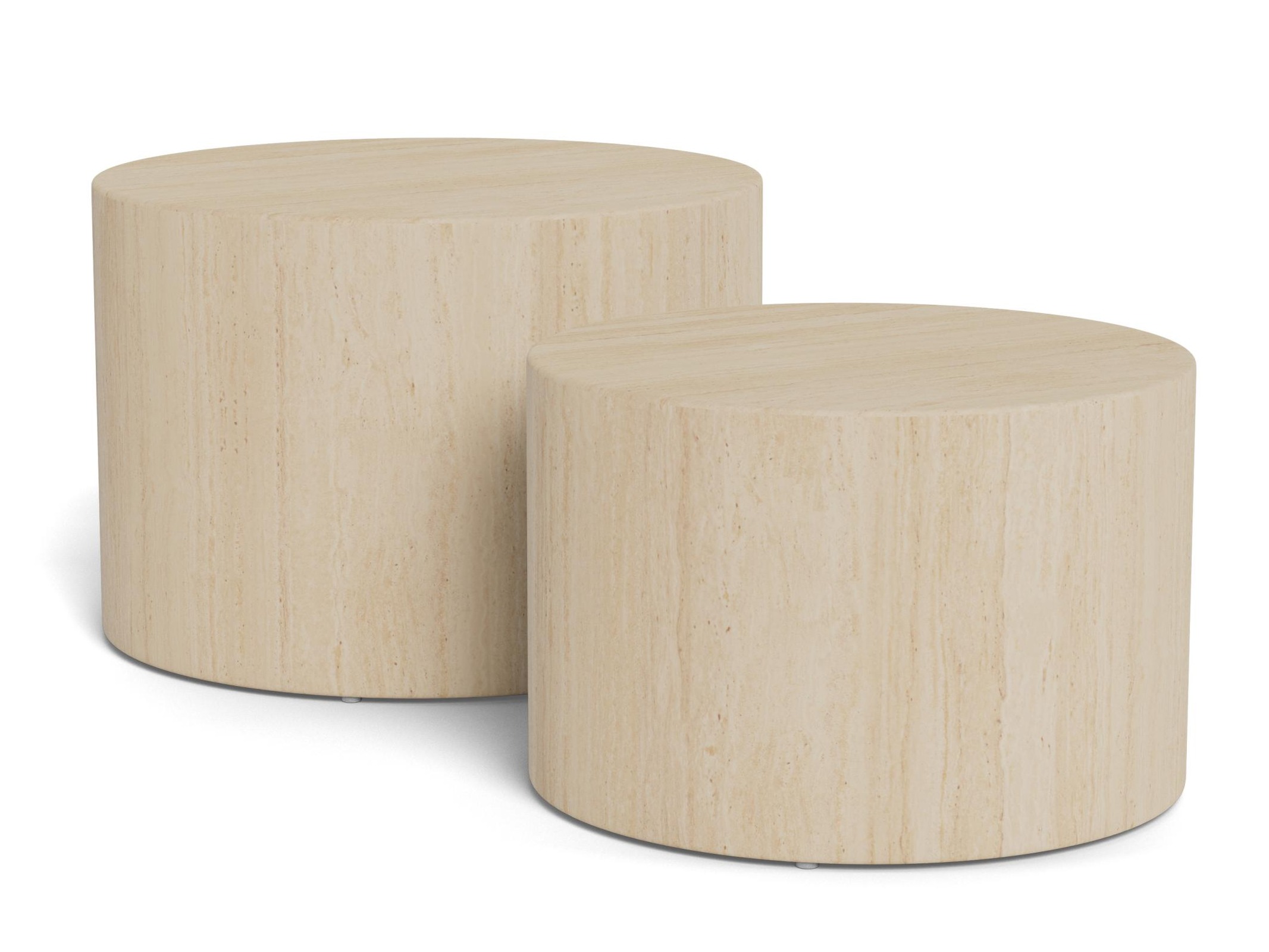 Sett af sófaborðum Norsica 800 (Beige)