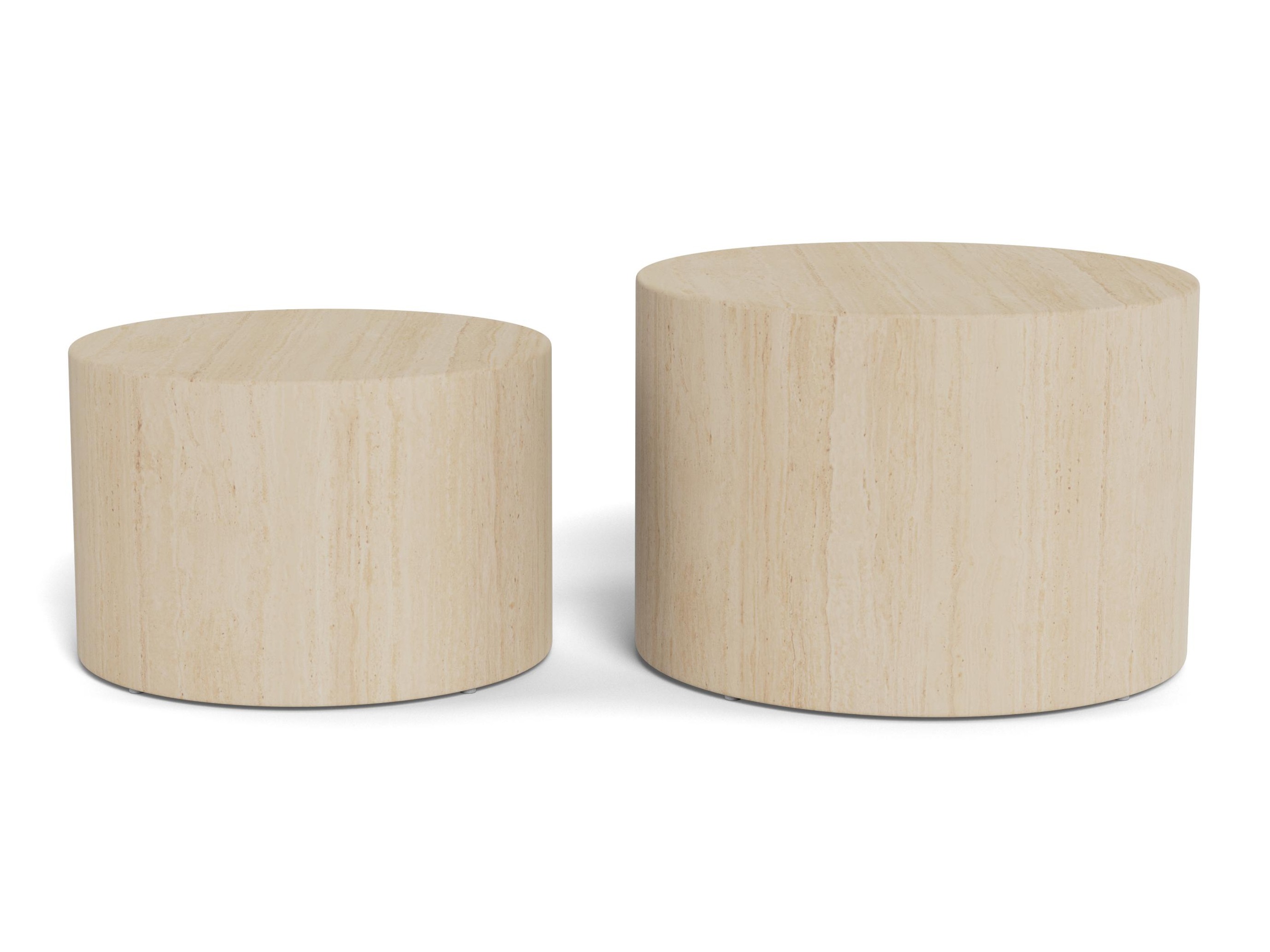 Sett af sófaborðum Norsica 800 (Beige)
