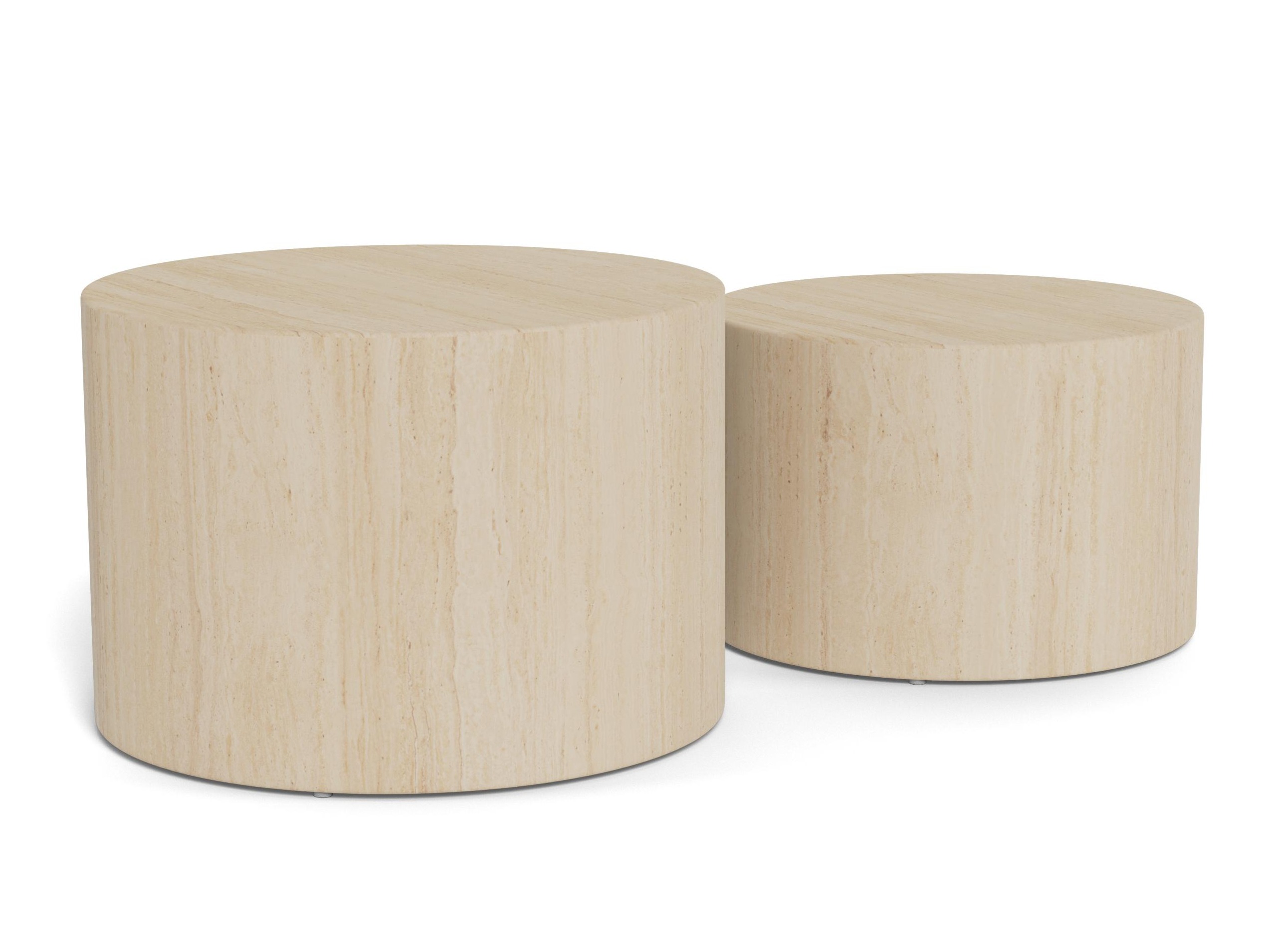 Sett af sófaborðum Norsica 800 (Beige)