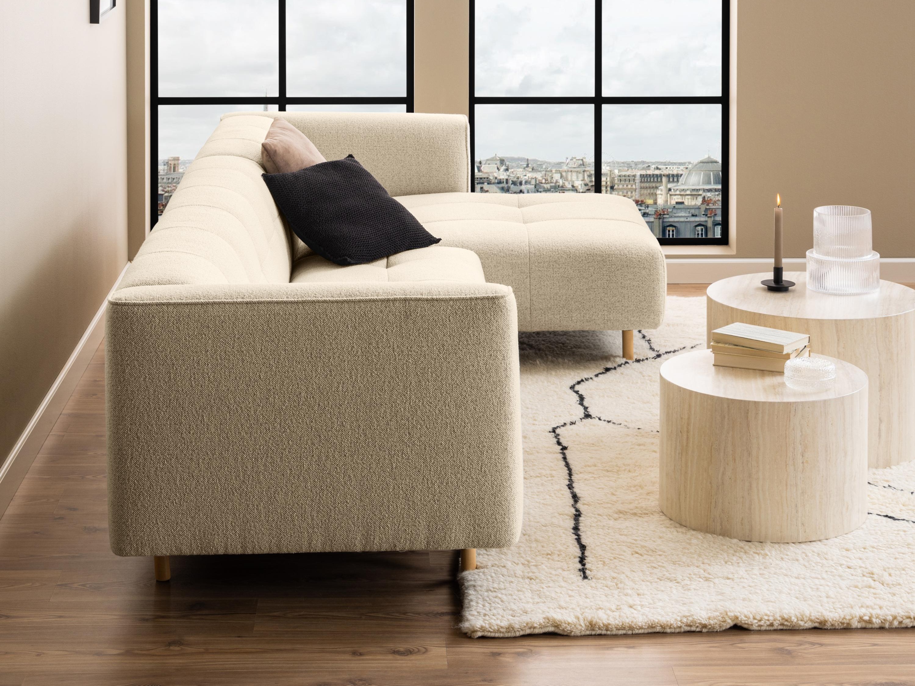 Sett af sófaborðum Norsica 800 (Beige)